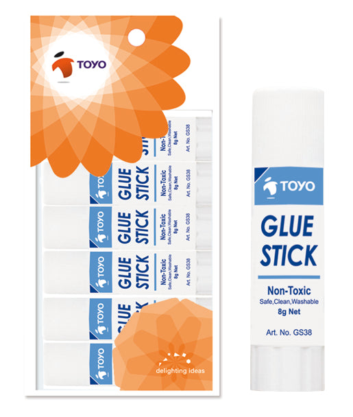 TOYO GLUE STICK SET 8GM GS30/6 - 6pcs