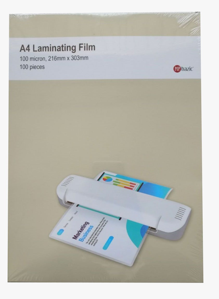 POP BAZIC Laminating Film - 100's