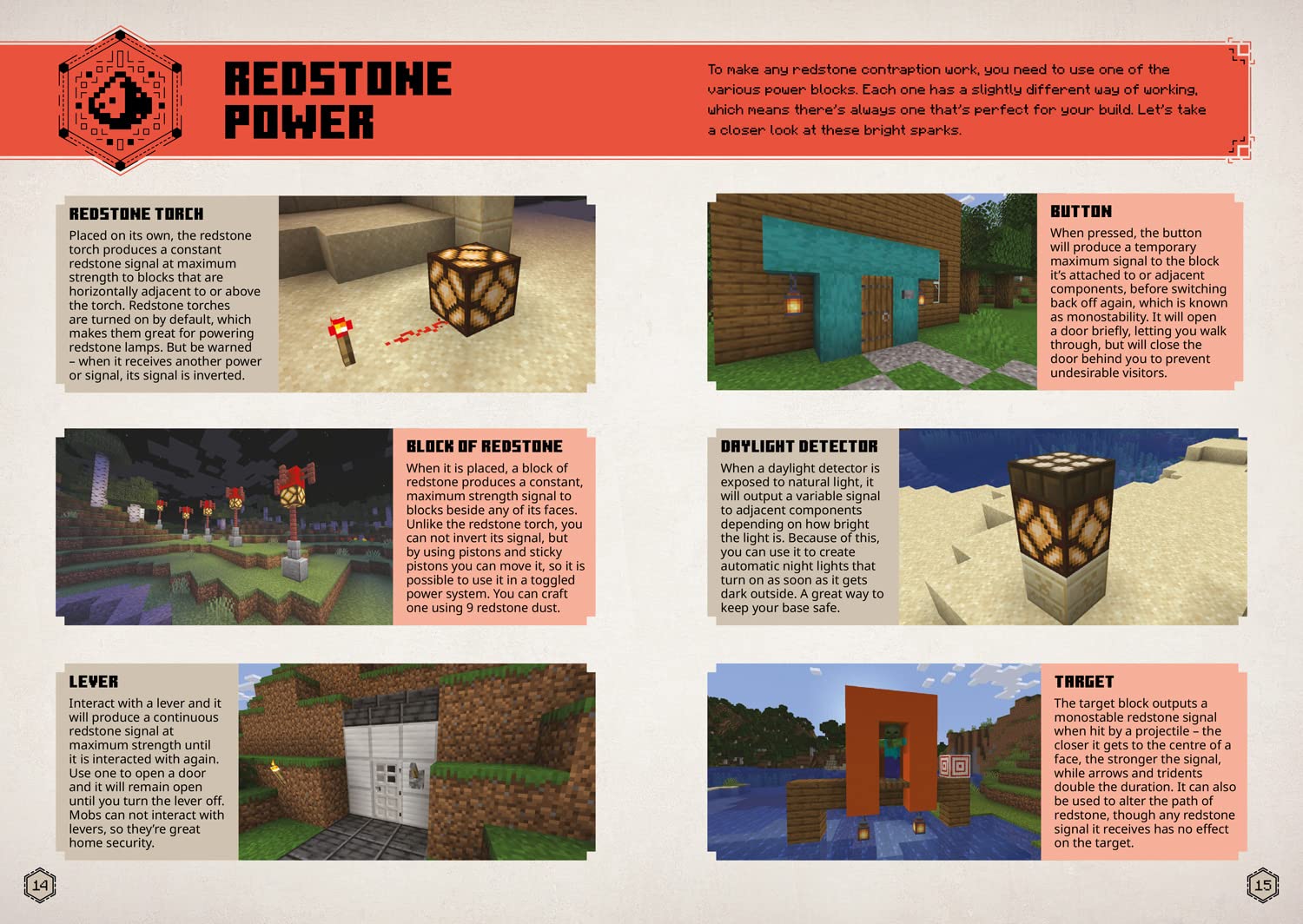Minecraft Redstone All New Official Handbook (Hardcover)
