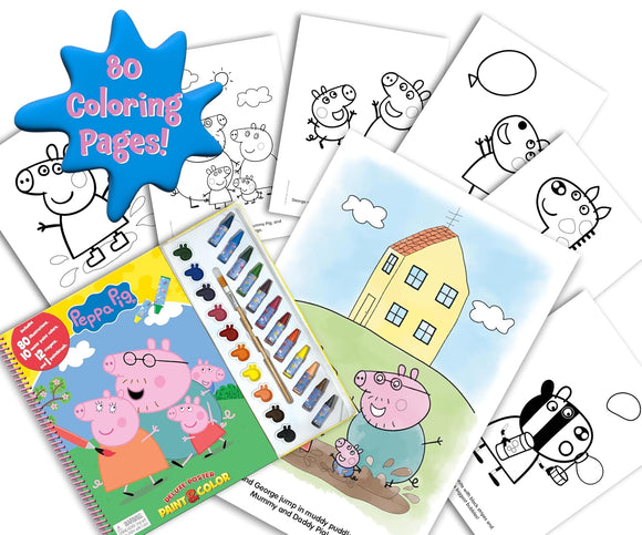 Peppa Pig Deluxe Poster Paint & Color