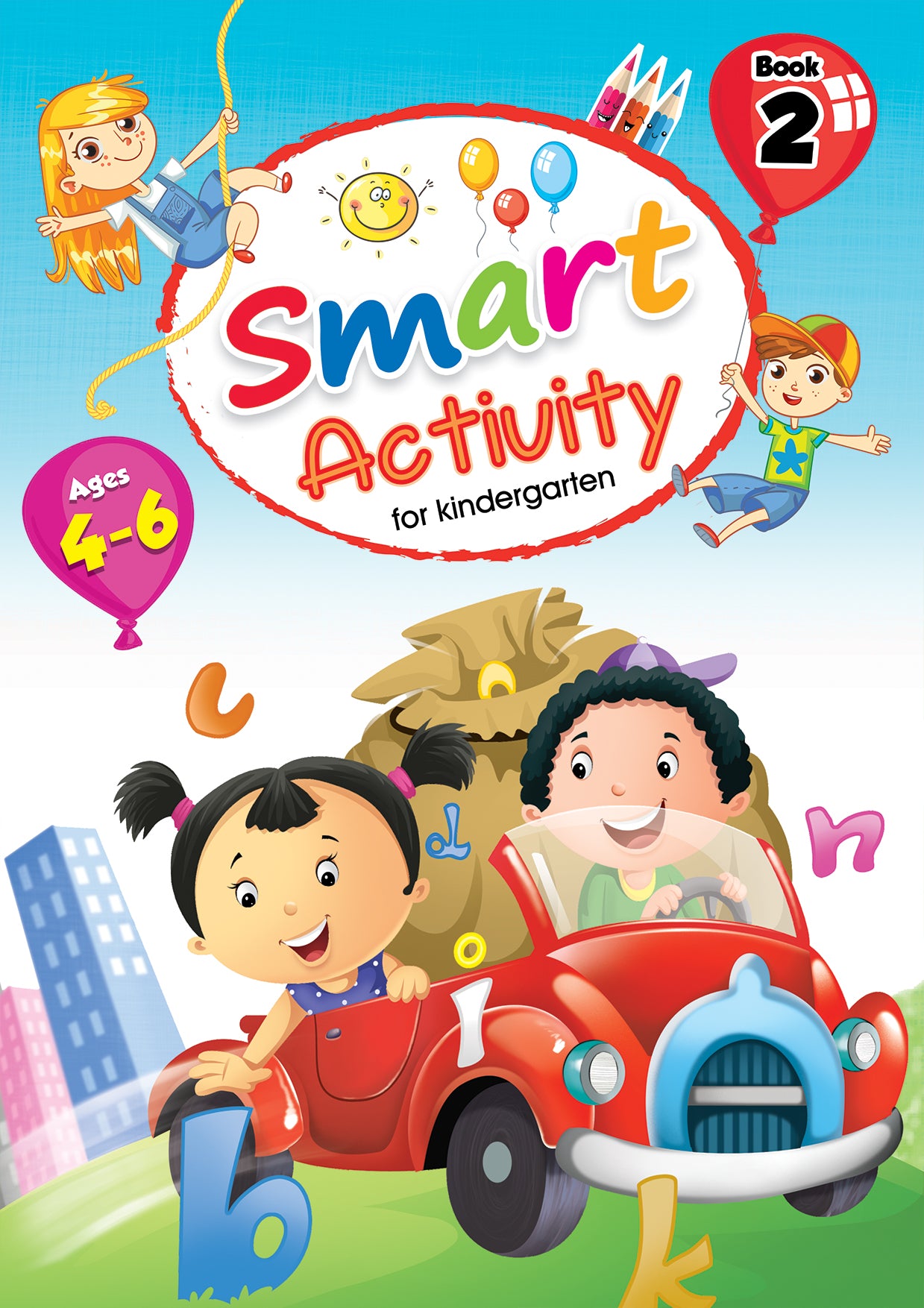 Smart Activity For Kindergarten: Book 2