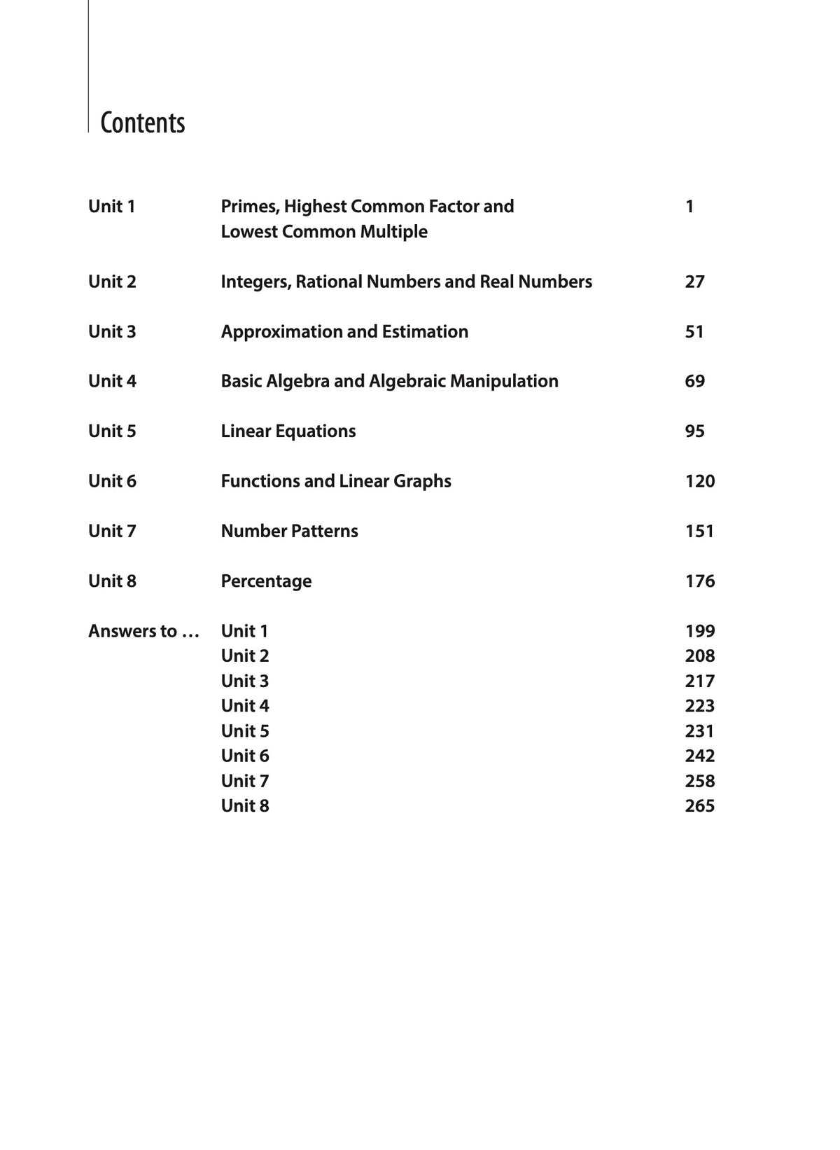 Secondary 1a Mathematics Revision Notes & Practice Book (Second Edition)