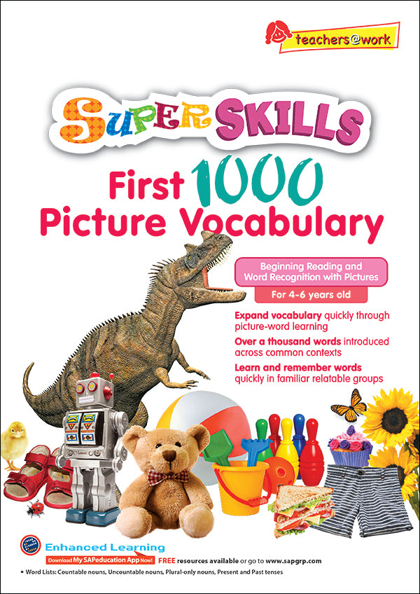 SUPER SKILLS First 1000 Picture Vocabulary