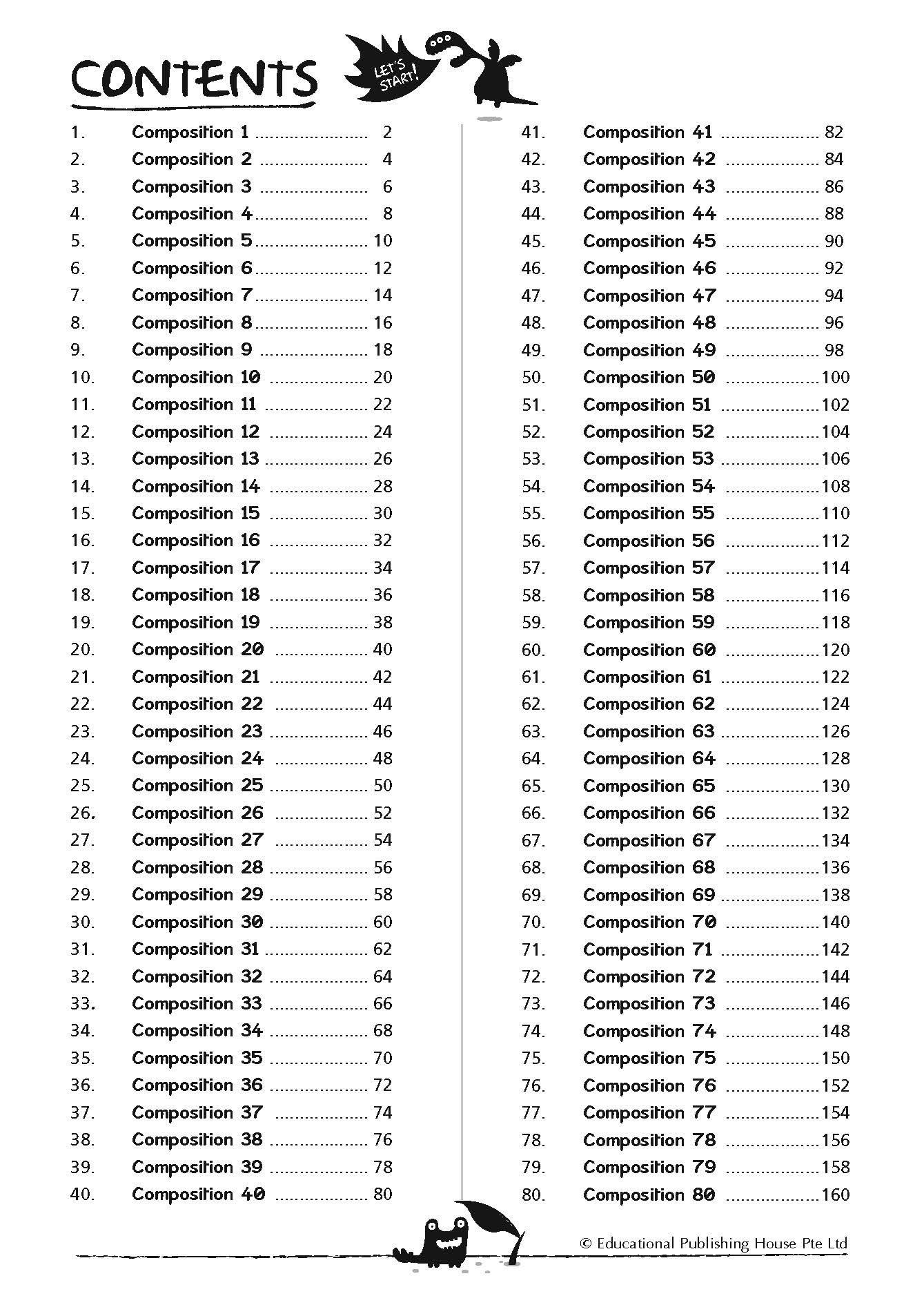 Primary 1 English Mega Compositions