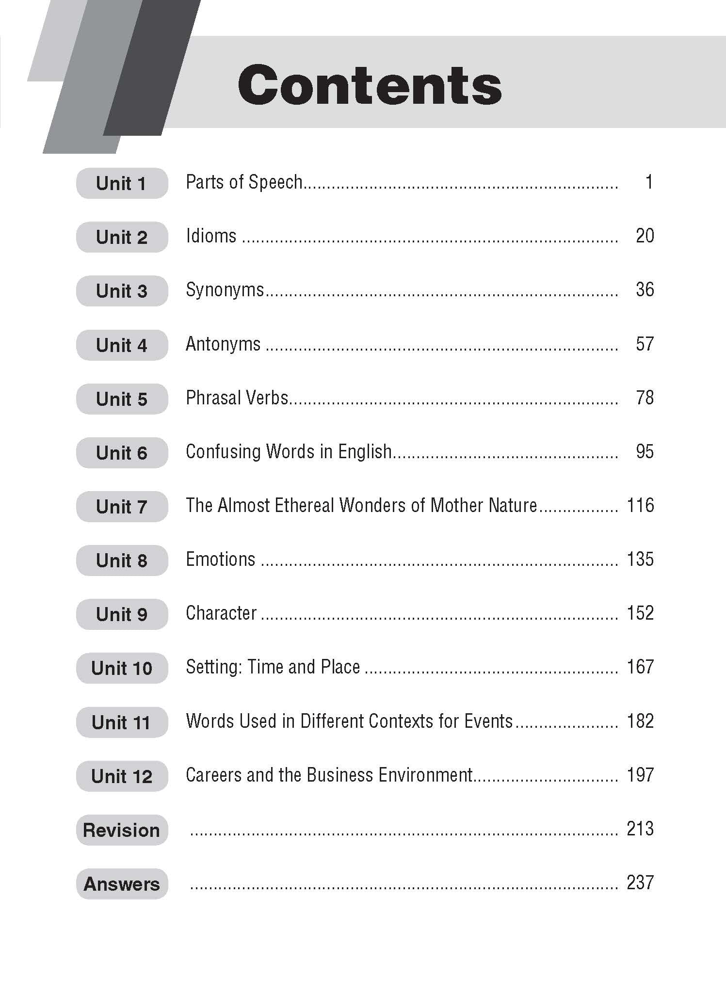 Secondary 2(E) Intensive Vocabulary Drills