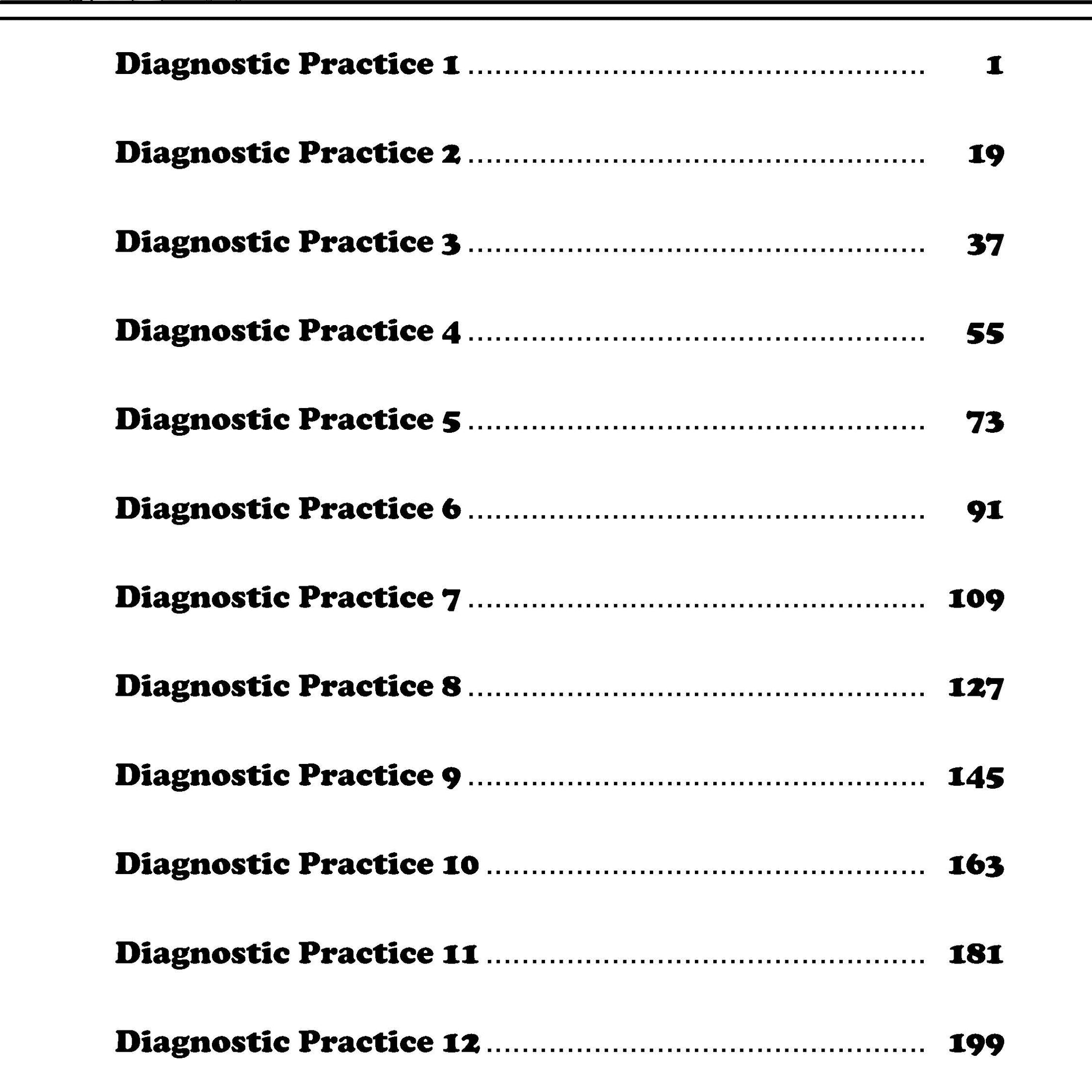 Primary 1 Diagnostic Practice In English