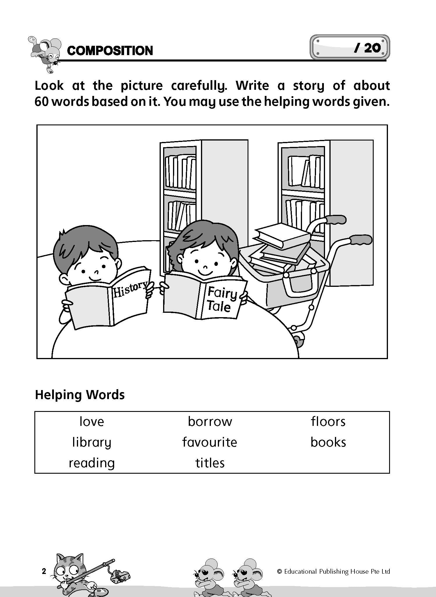 Primary 1 Diagnostic Practice In English