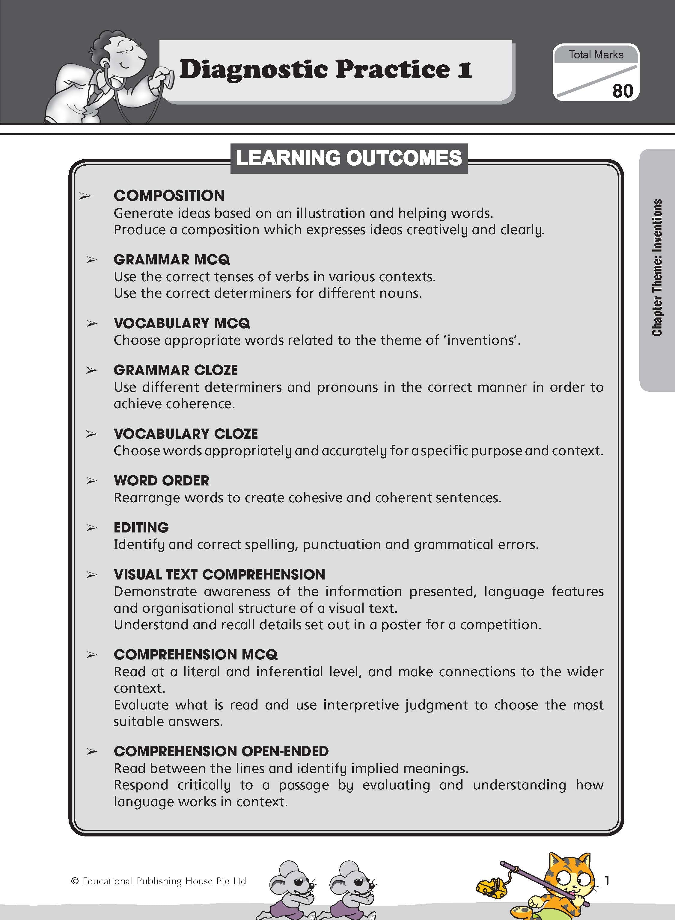 Primary 2 Diagnostic Practice In English