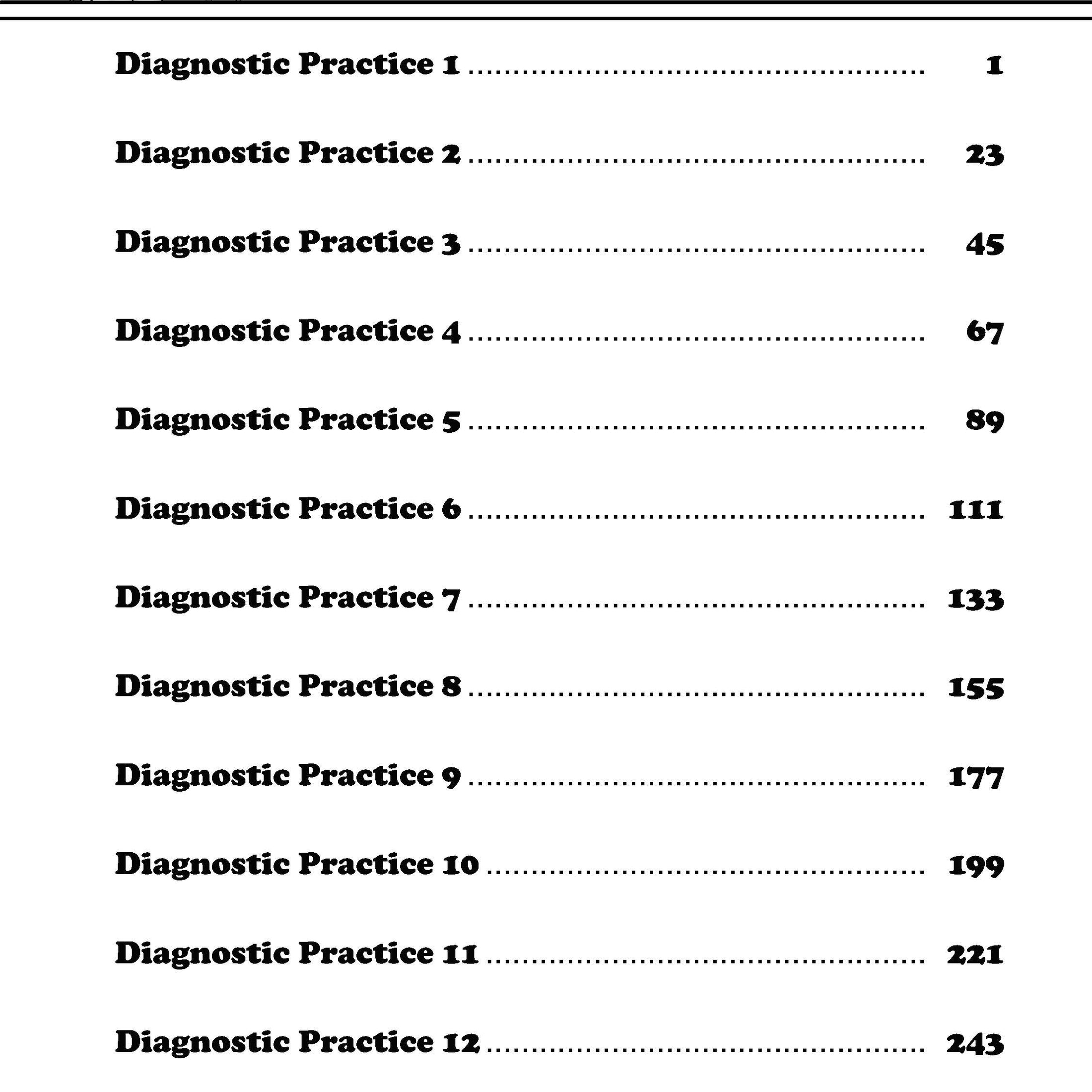 Primary 4 Diagnostic Practice In English