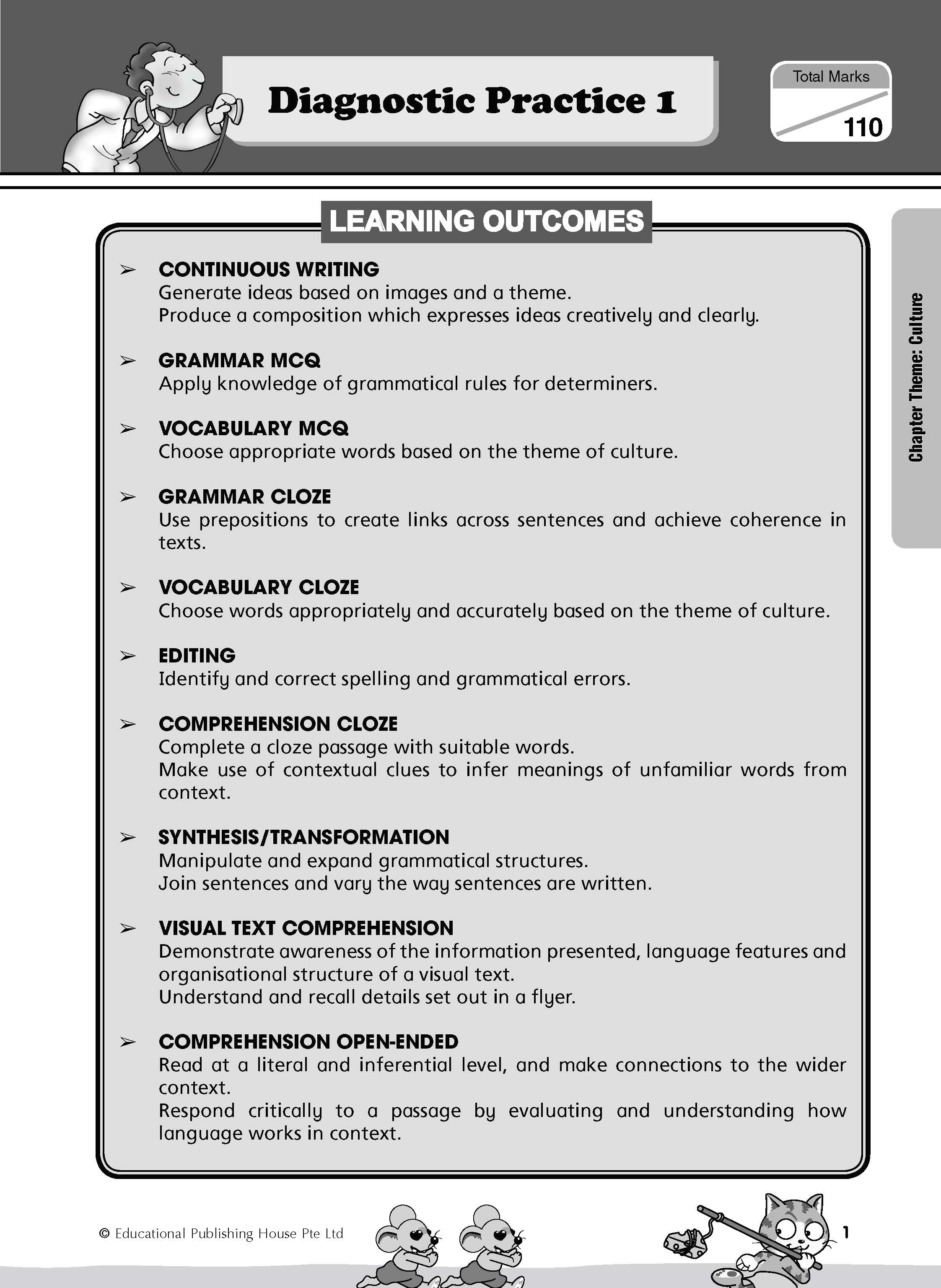 Primary 4 Diagnostic Practice In English