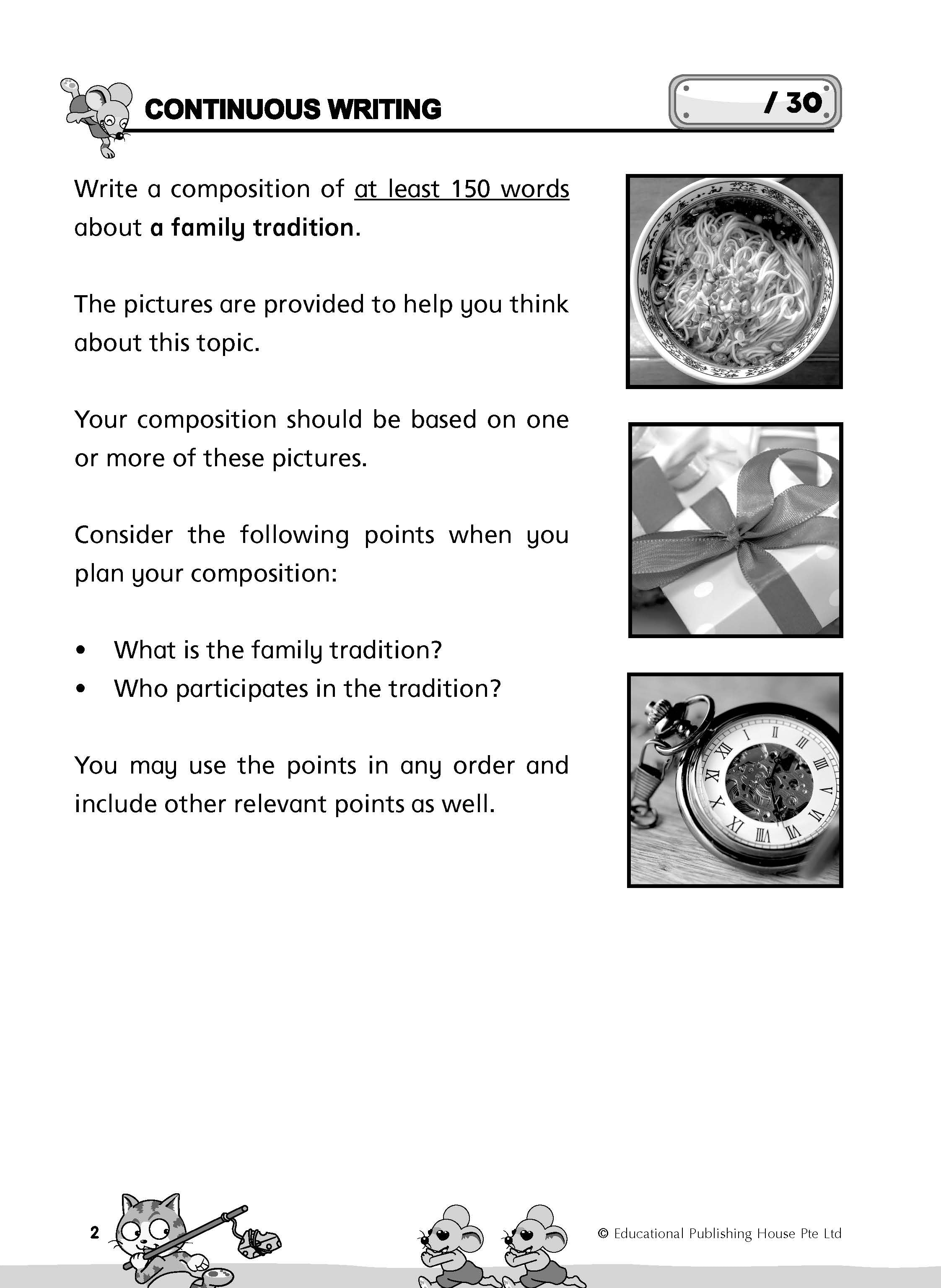 Primary 4 Diagnostic Practice In English