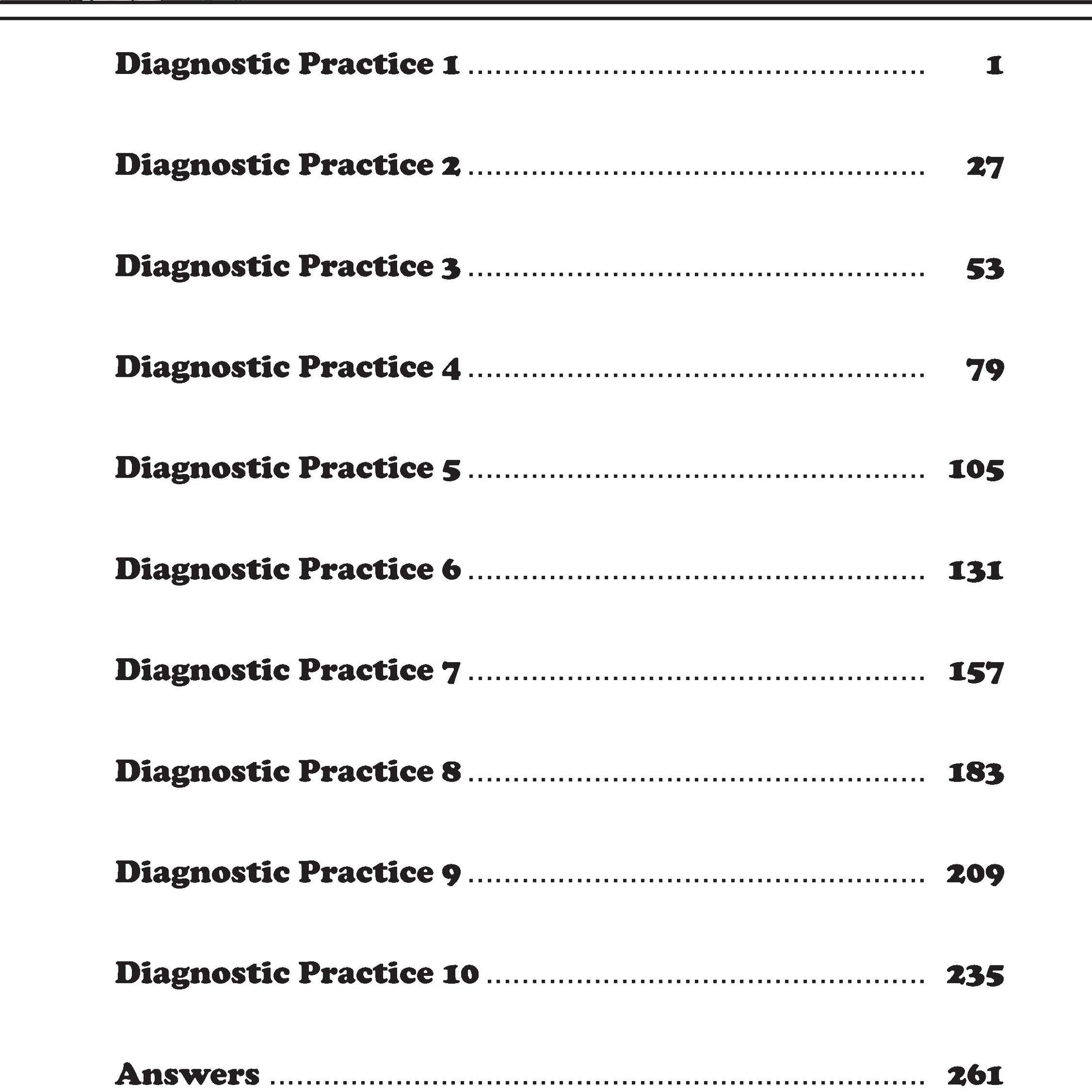 Primary 5 Diagnostic Practice In English