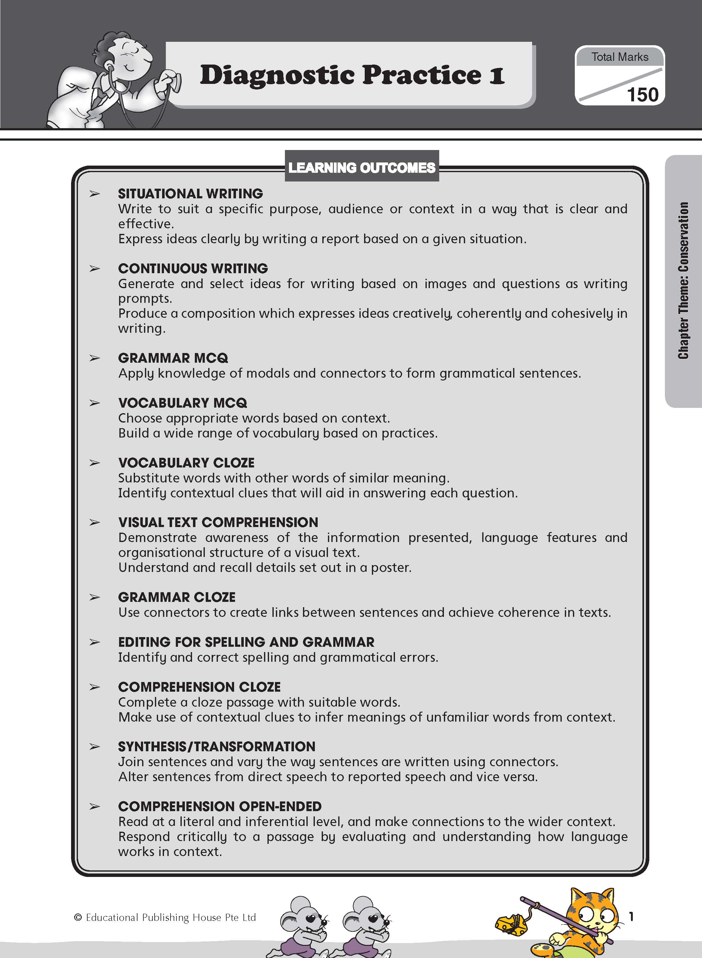 Primary 5 Diagnostic Practice In English