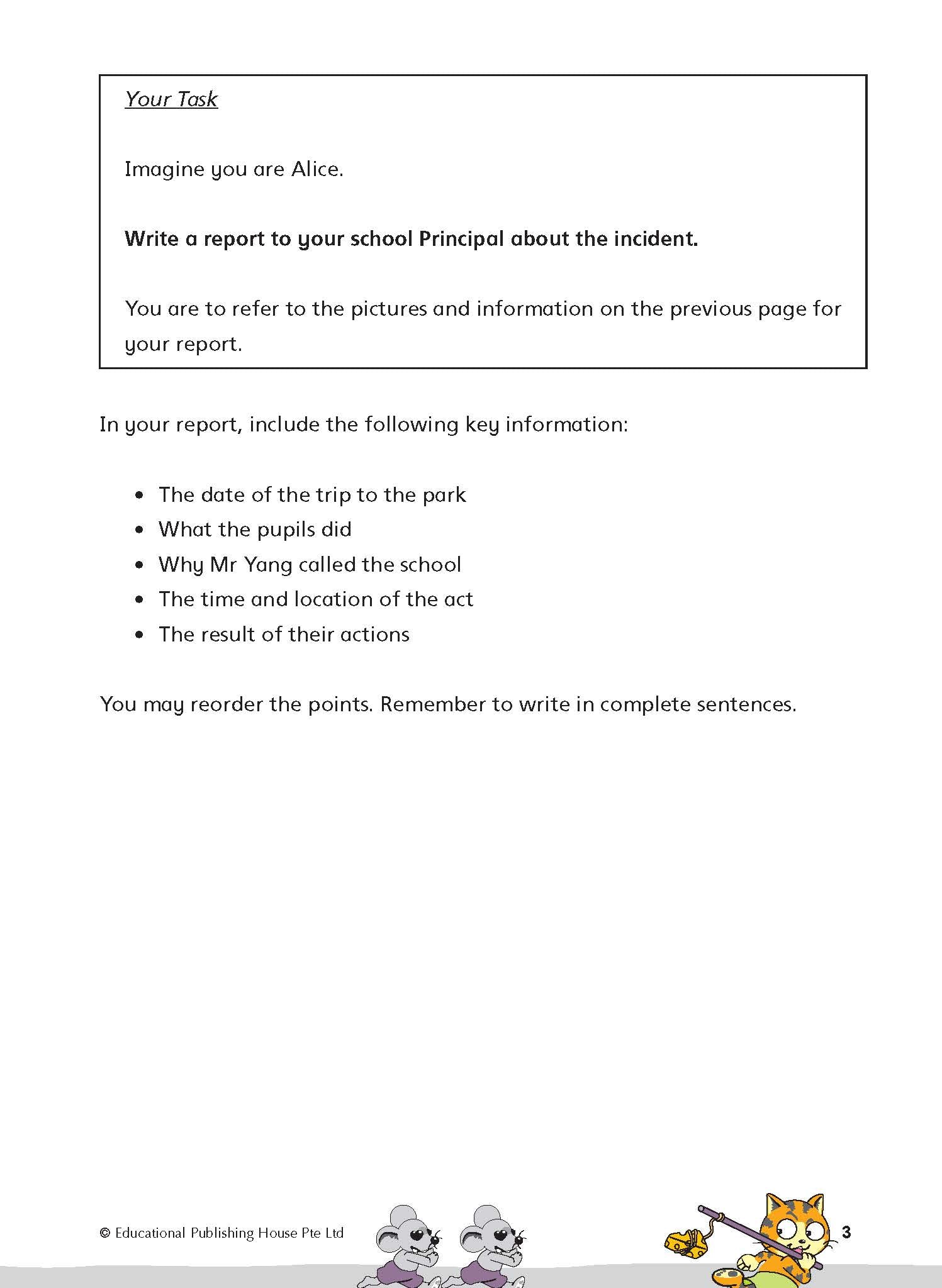 Primary 5 Diagnostic Practice In English