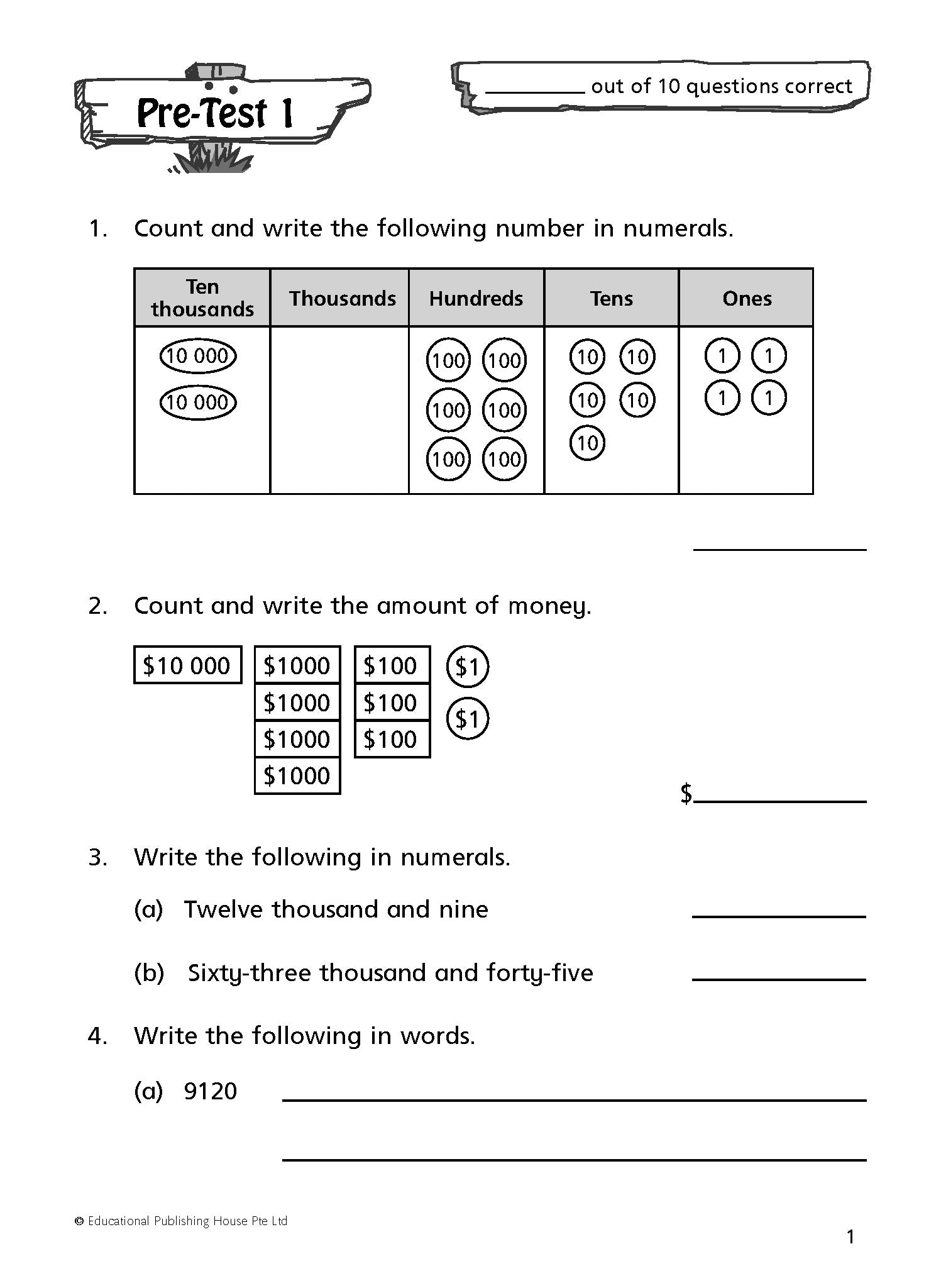 Primary 4 Diagnostic Practice In Maths 5Ed