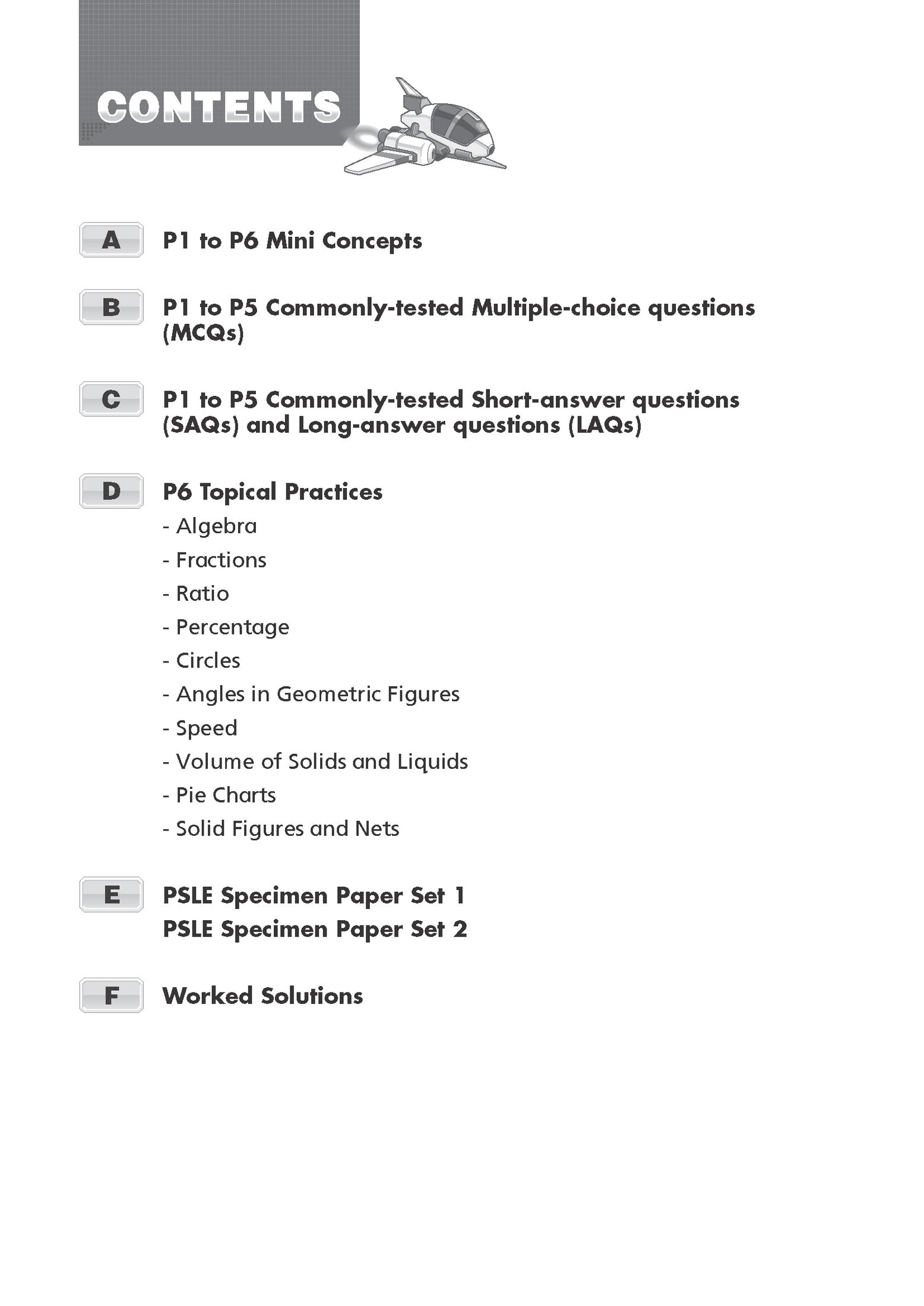 PSLE Maths Exam Power Pack