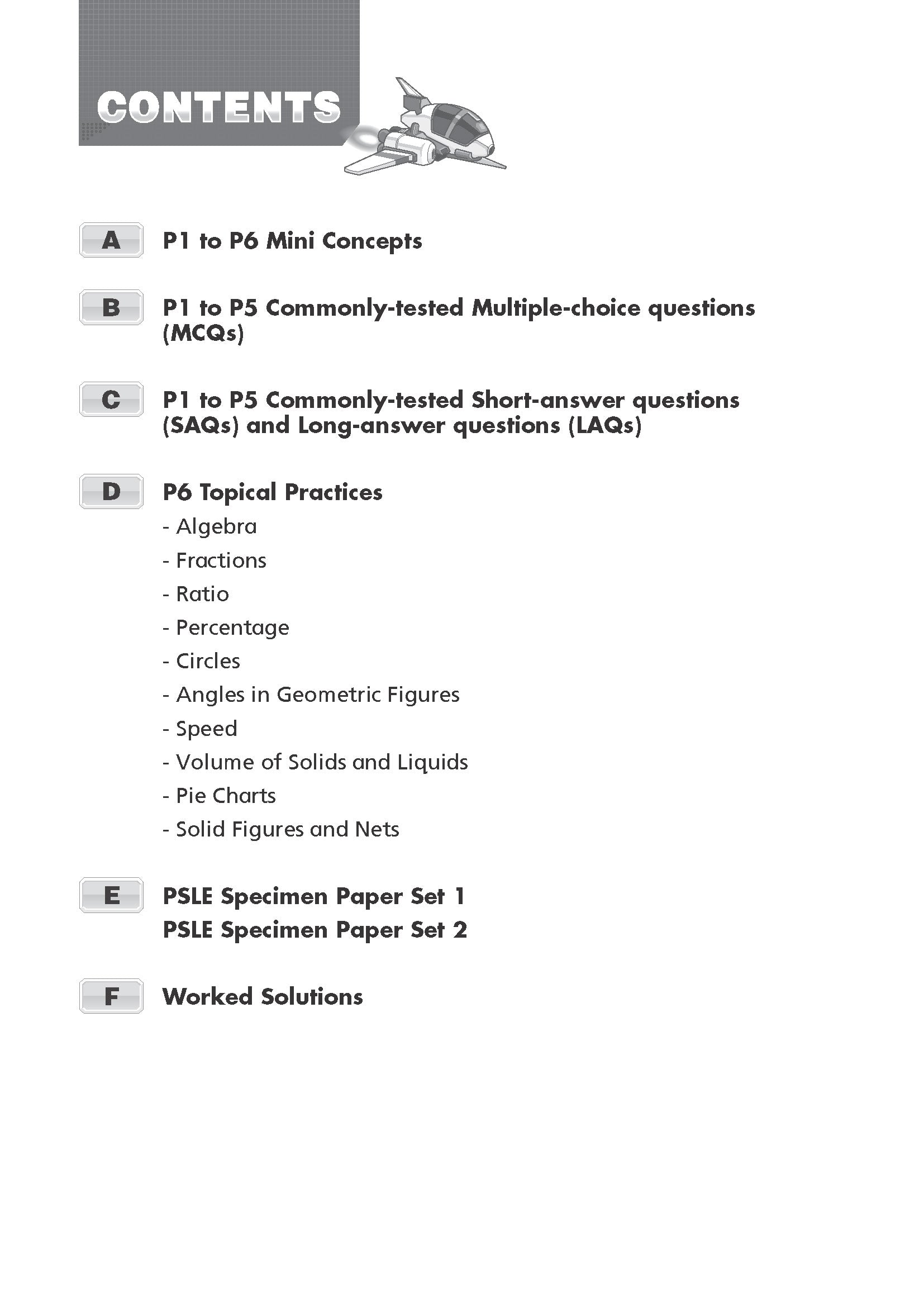 PSLE Maths Exam Power Pack