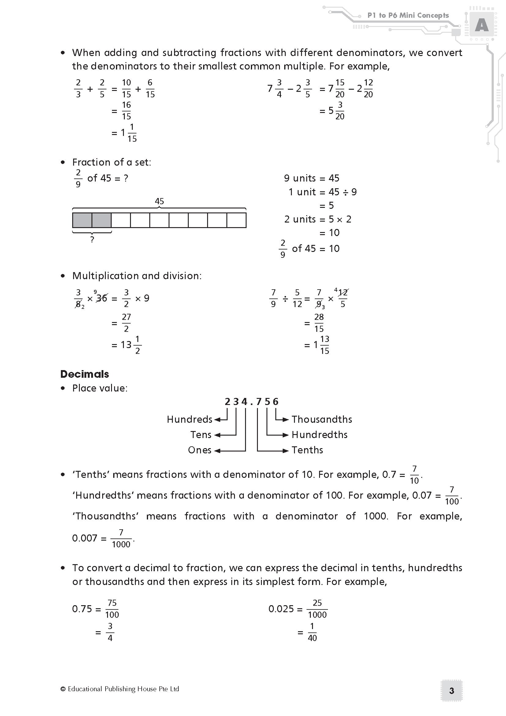 PSLE Maths Exam Power Pack