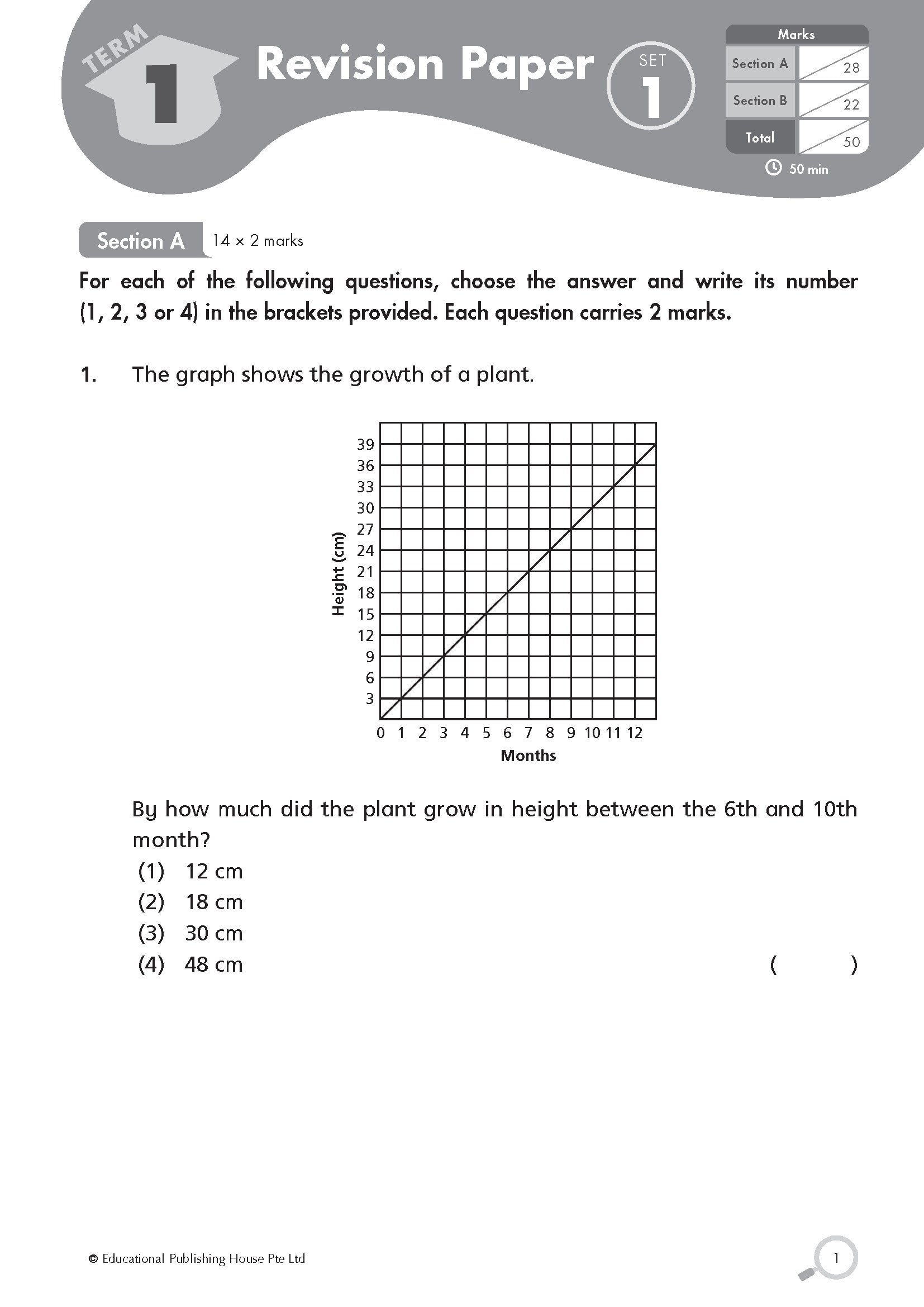 Primary 4 Science Revision Papers