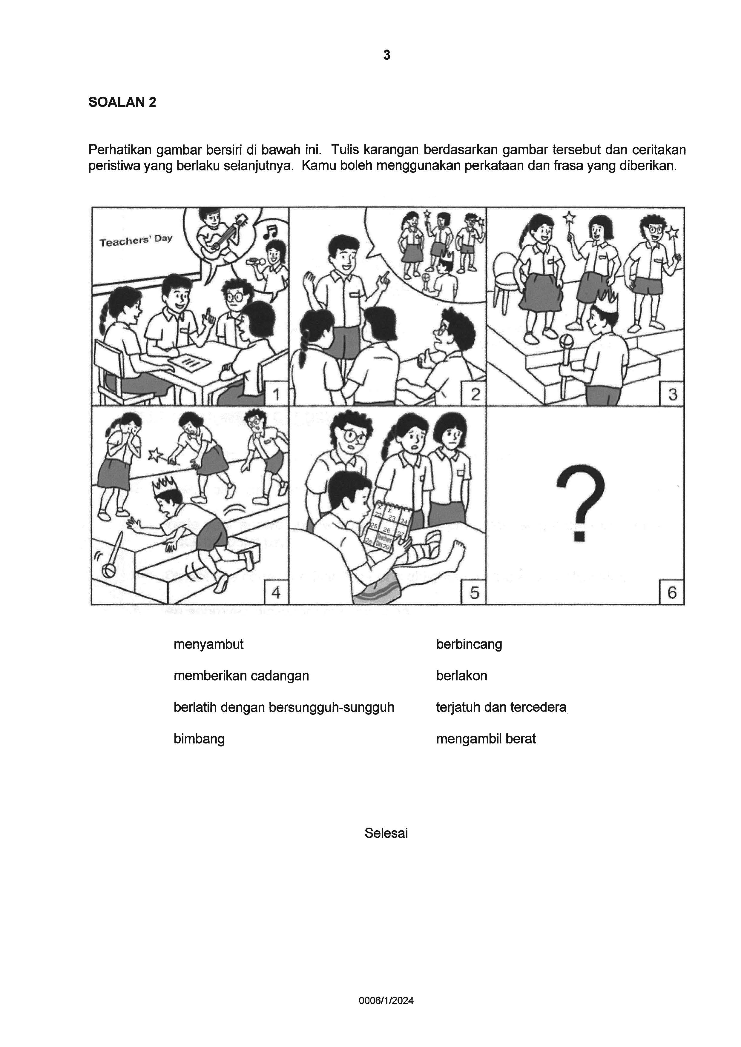 PSLE Malay Exam Q&A 22-24 (Yearly)