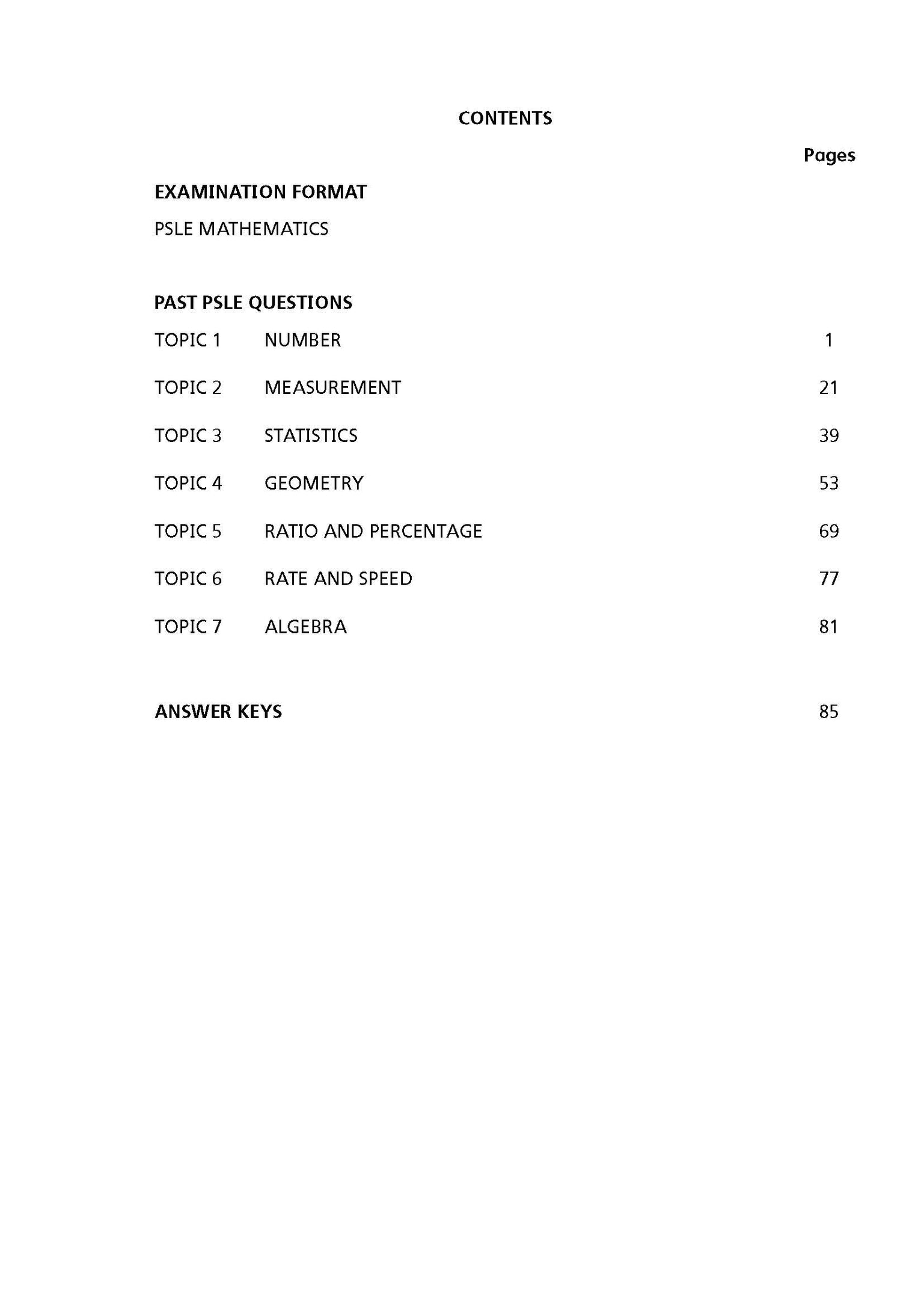 PSLE Maths Exam Q&A 22-24 (Topic)