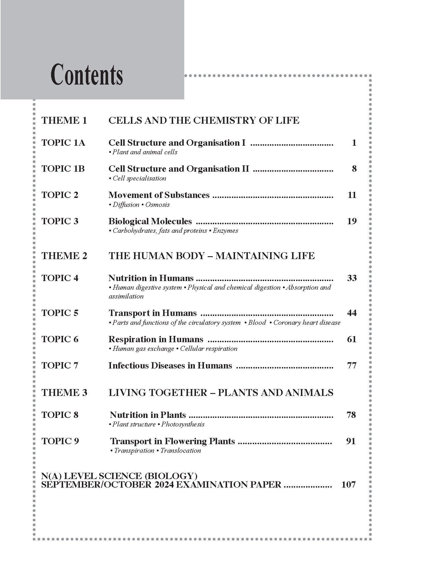 Normal(A) Science Biology Exam Q&A 15-24 (Topic)