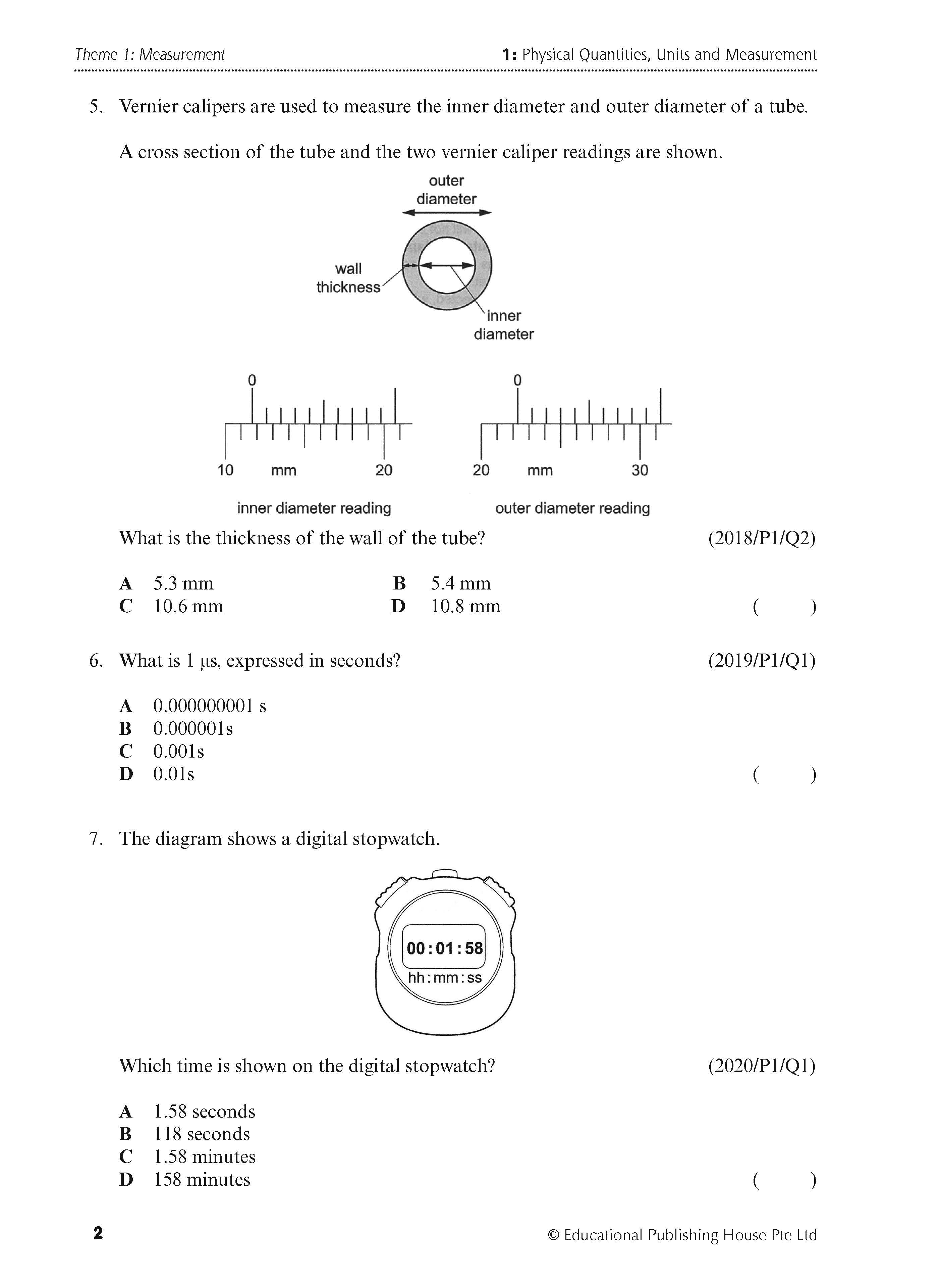 Normal(A) Science Physics Exam Q&A 15-24 (Topic)