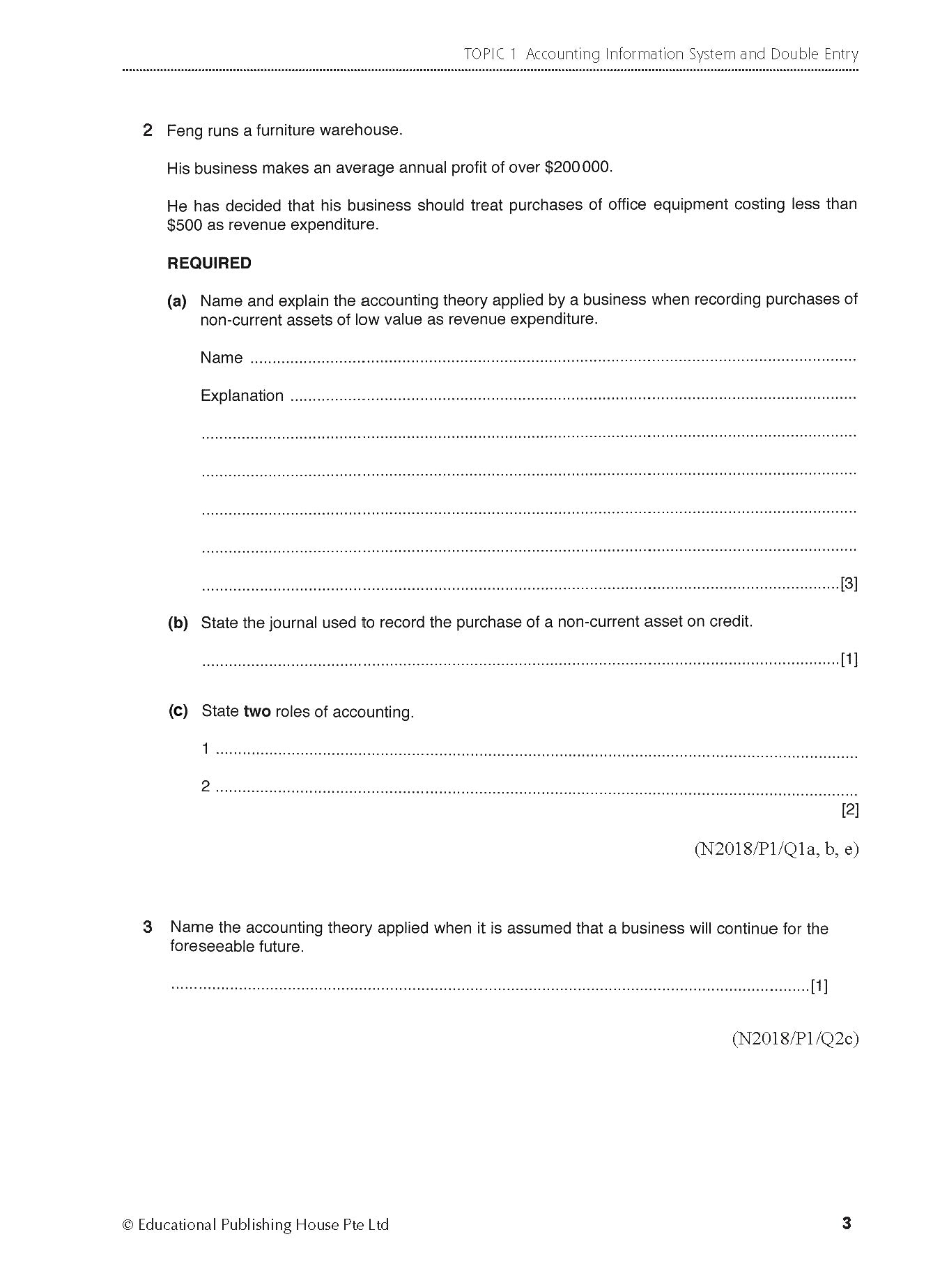 O Level POA Exam Q&A 15-24 (Topic)