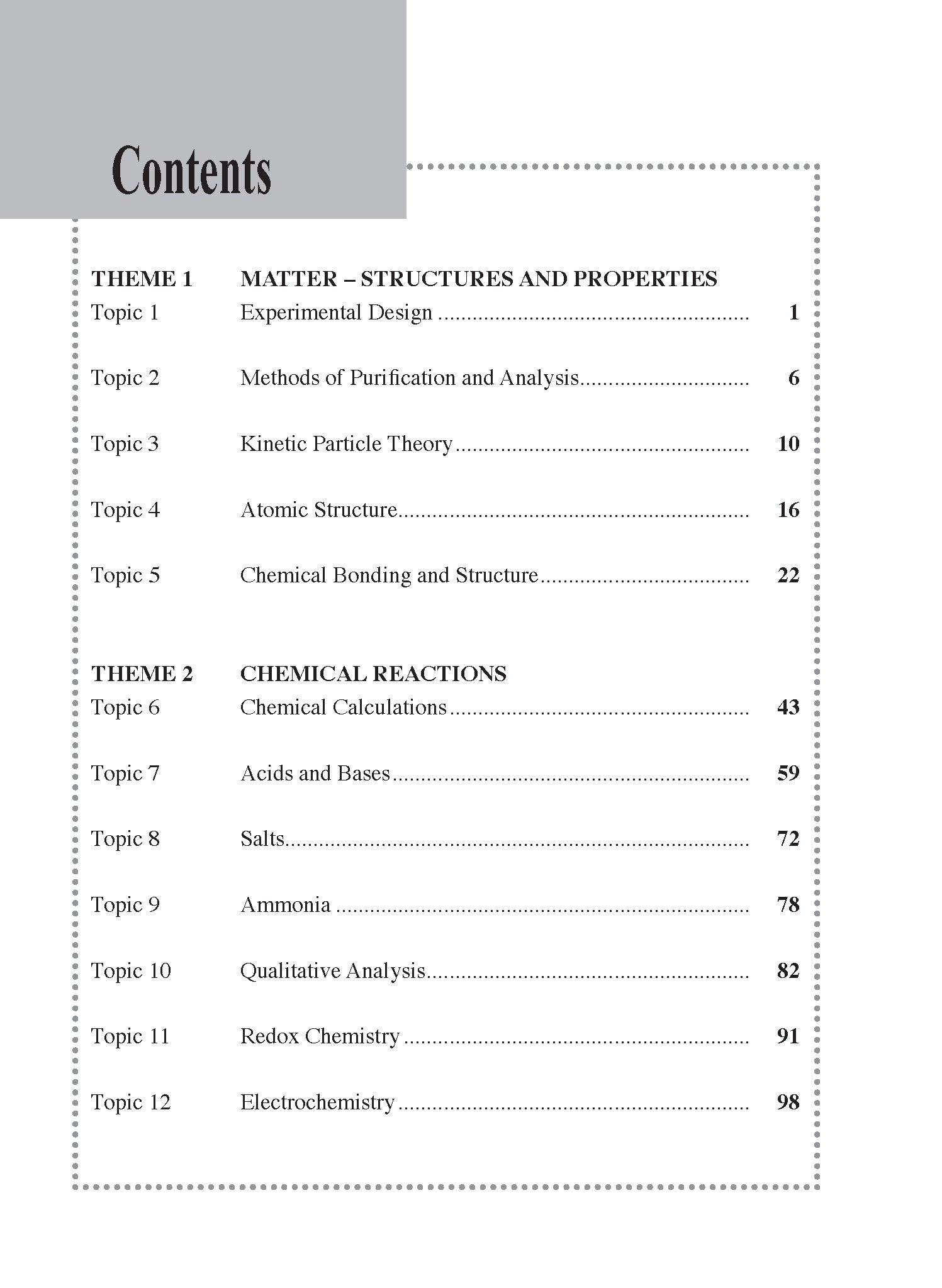 O Level Chemistry Exam Q&A 15-24 (Topic)