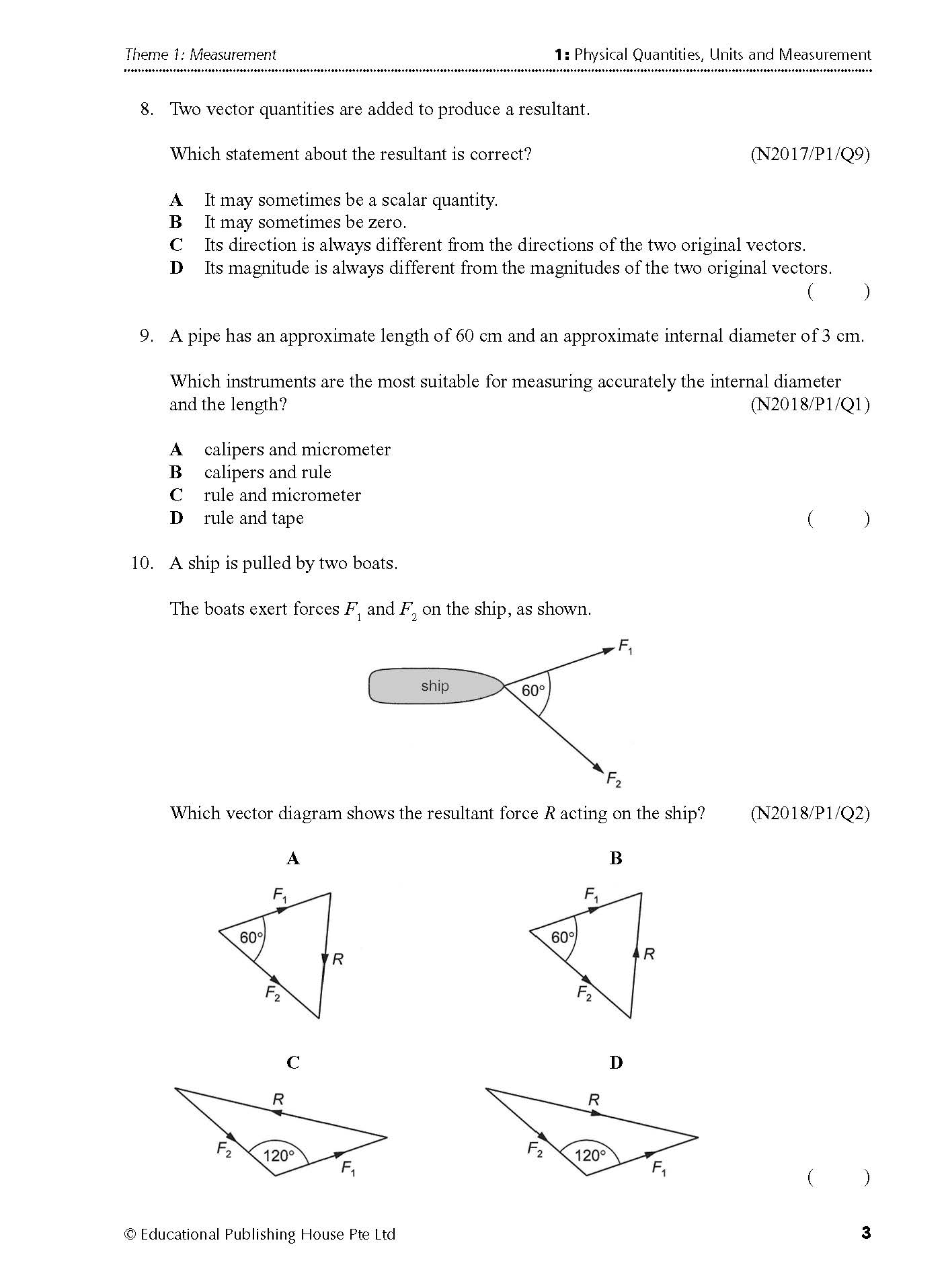 O Level Physics Exam Q&A 15-24 (Topic)