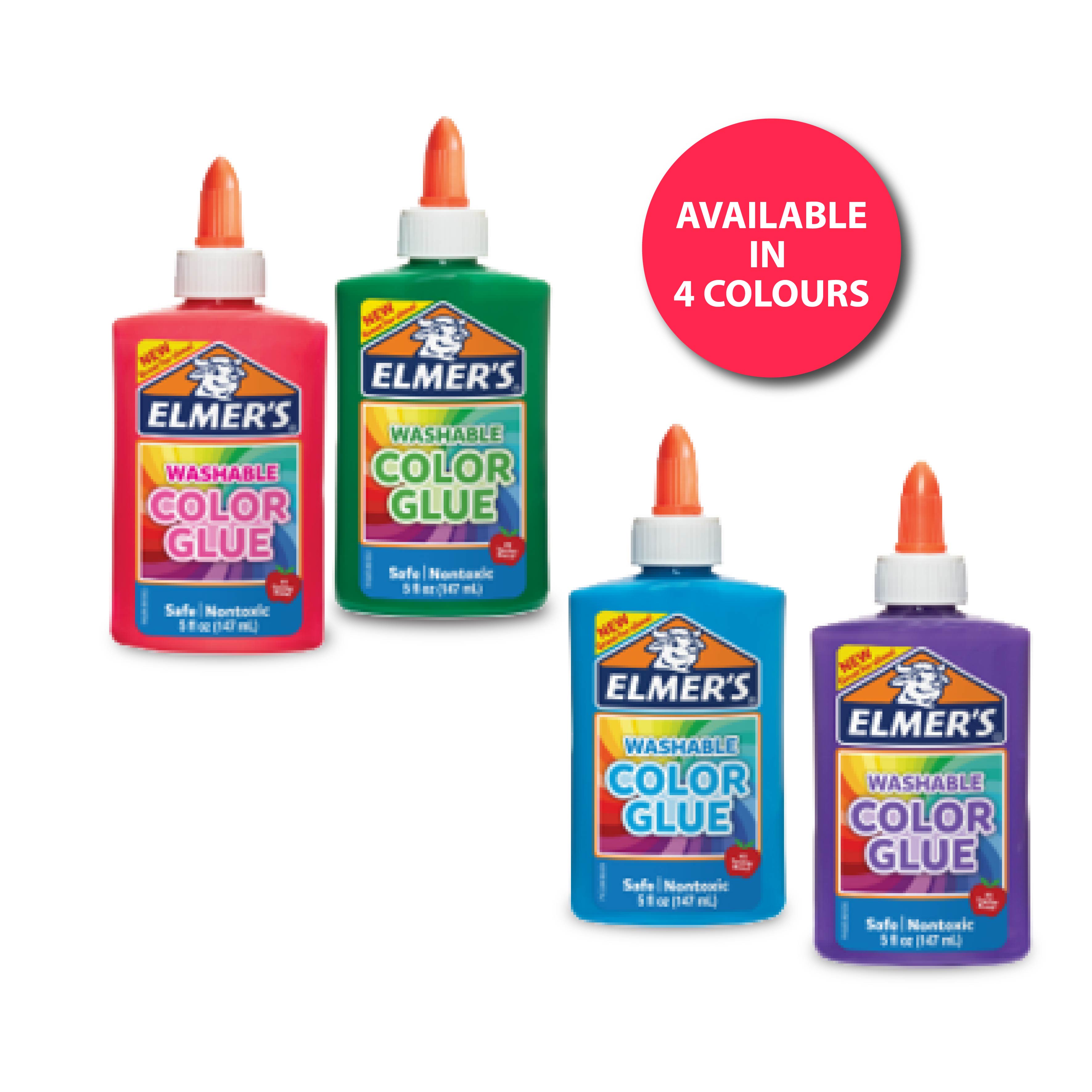 ELMER'S OPAQUE COLORED GLUE - 5oz