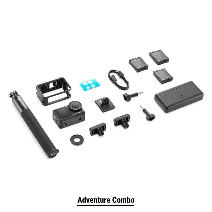 DJI OSMO ACTION 4 ADVENTURE COMBO CAMERA - ACCESSORIES, ACTIONCAM, camera, DJI, GIT, Stabilizer