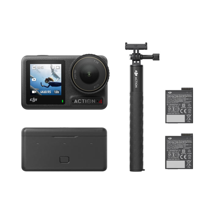 DJI OSMO ACTION 4 STANDARD COMBO CAMERA - ACCESSORIES, ACTIONCAM, camera, DJI, GIT, Stabilizer