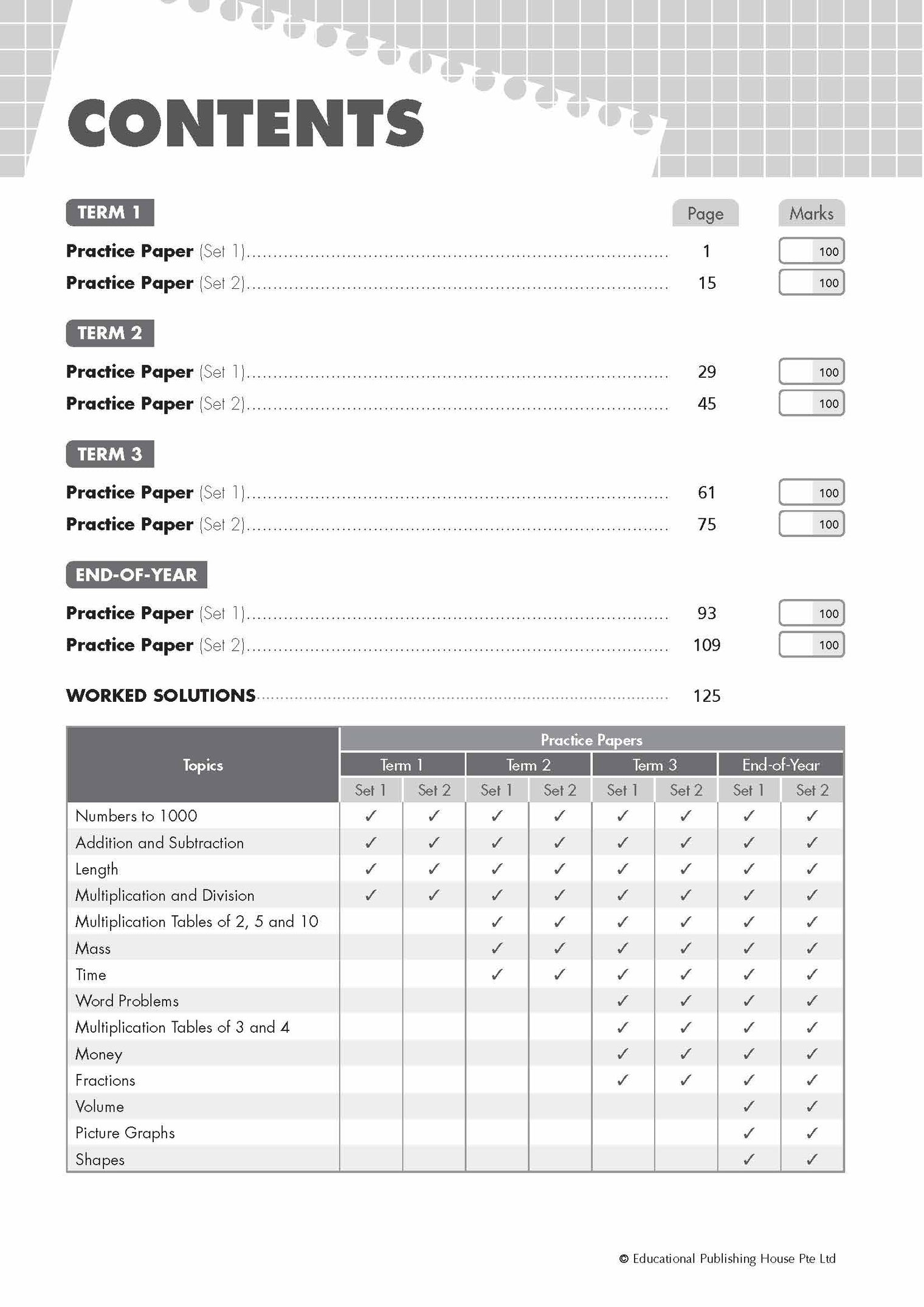 Primary 2 Top Mathematics Practice Papers