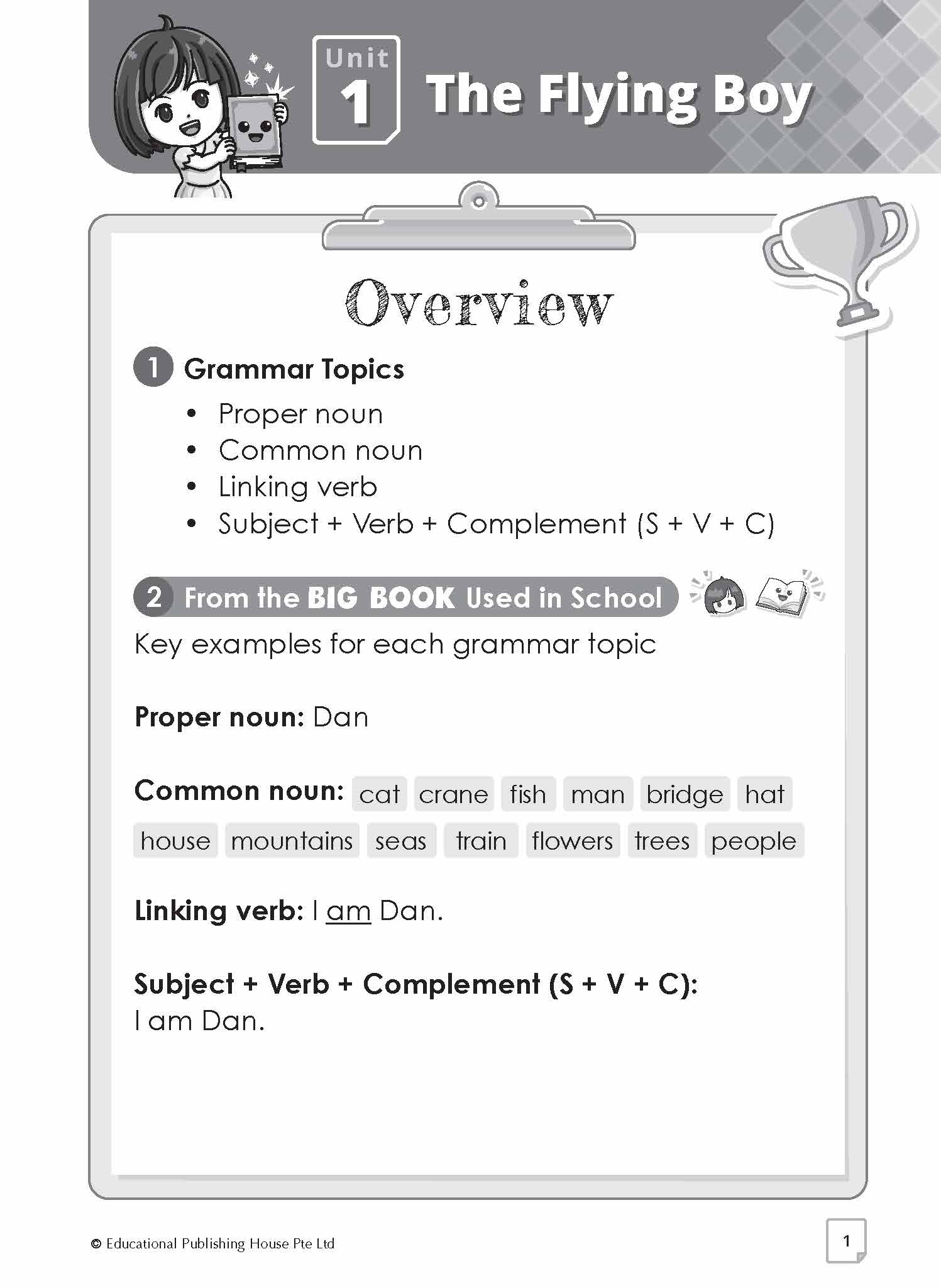 Primary 1 Champion in English Grammar