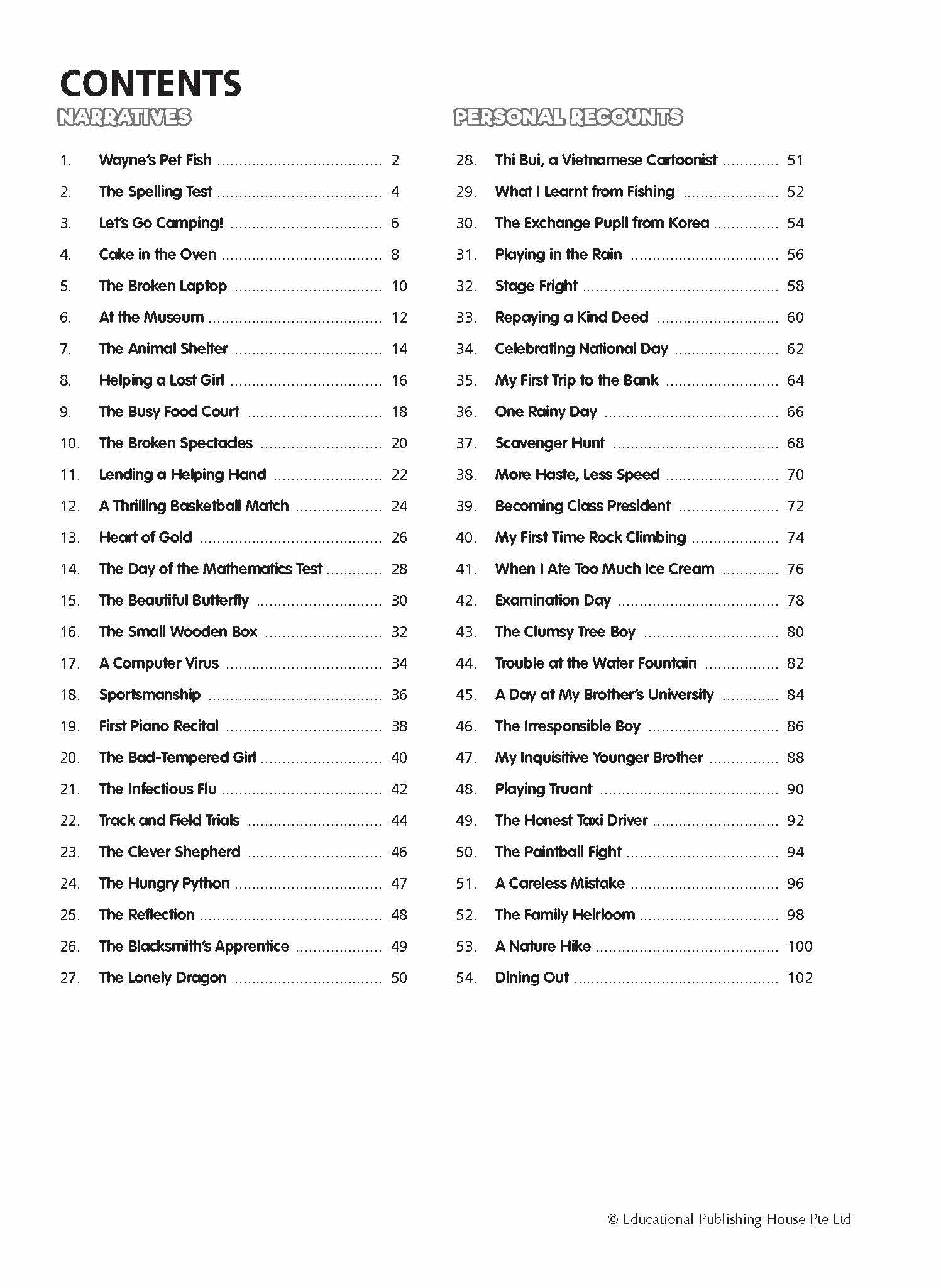 Primary 4 English Mega Compositions