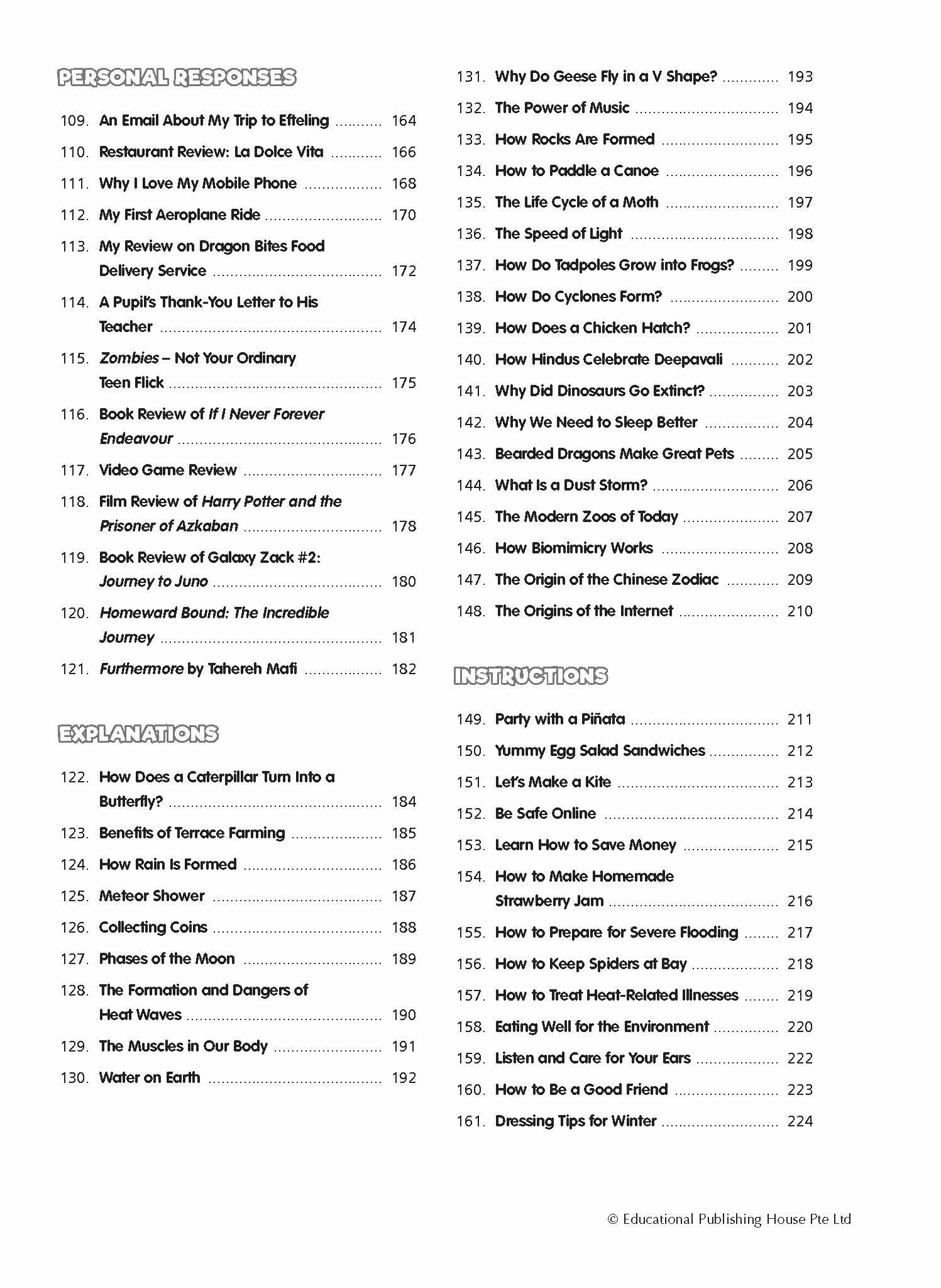 Primary 4 English Mega Compositions