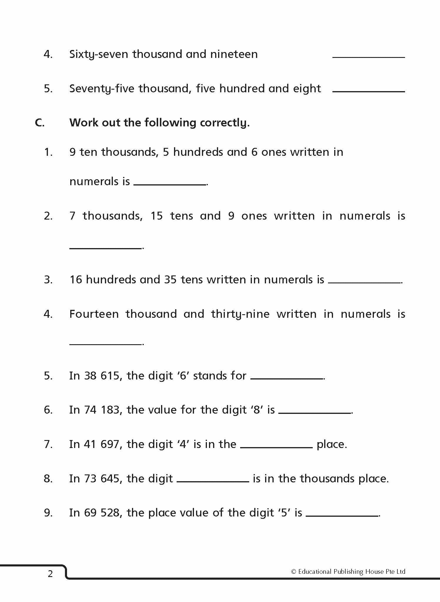 Primary 4 Andrew Er's Maths Companion