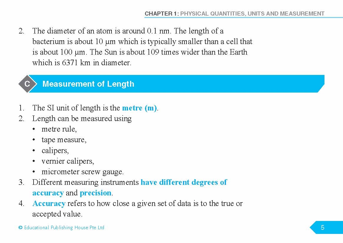 O/N Level (G3/G2) Science Physics Quick Revision Handbook-4ED