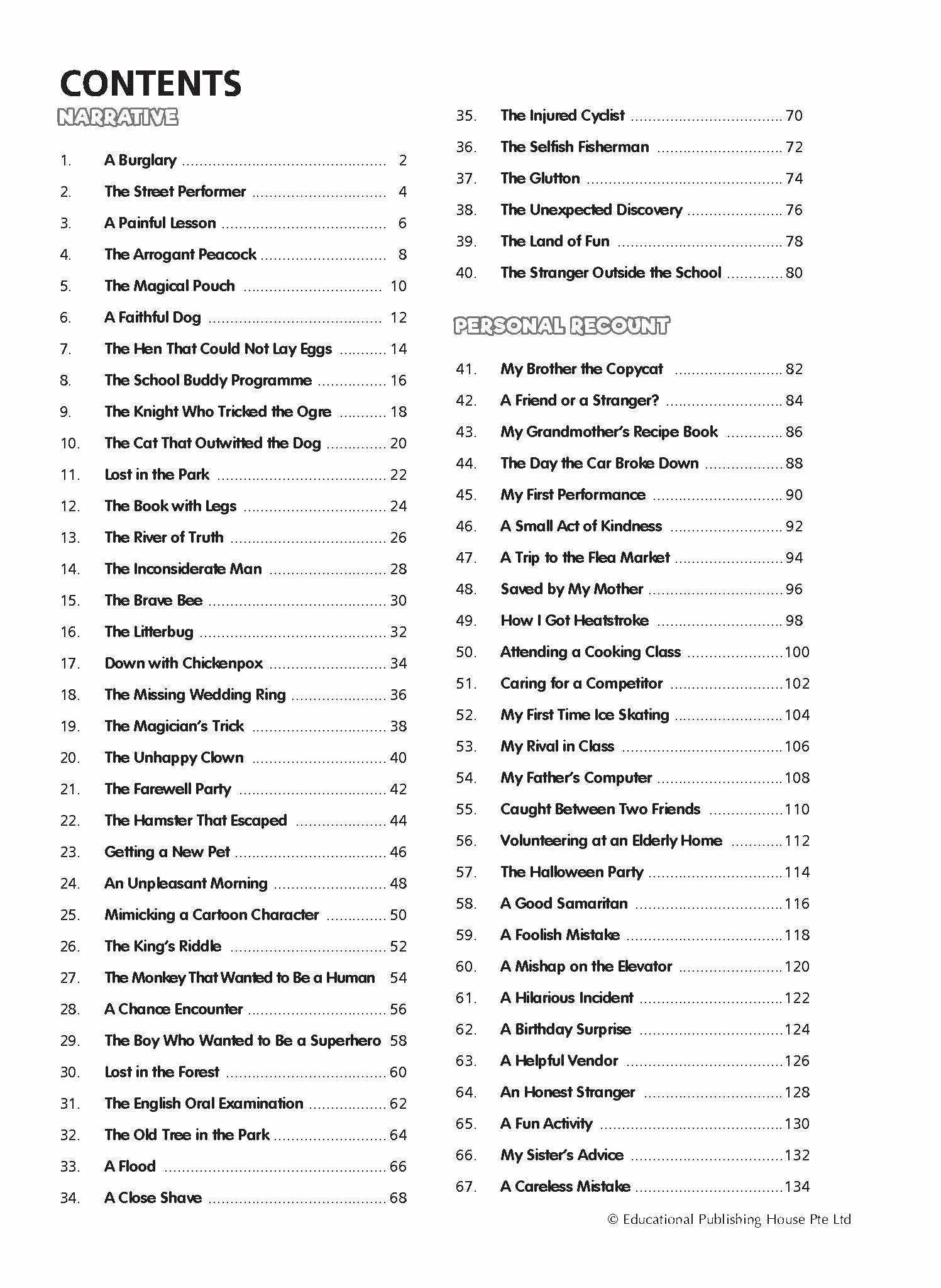 Primary 3 English Mega Compositions