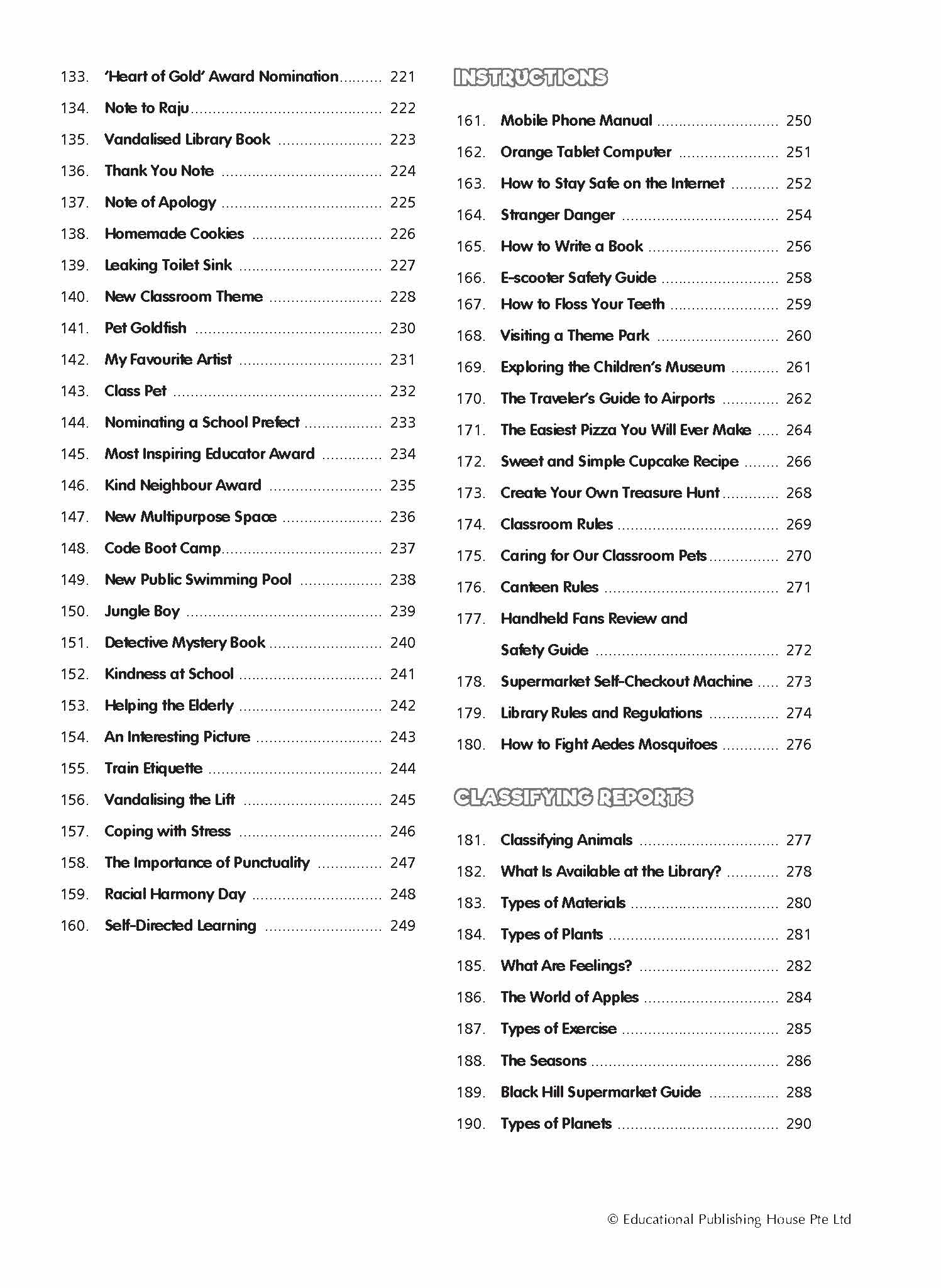 Primary 3 English Mega Compositions