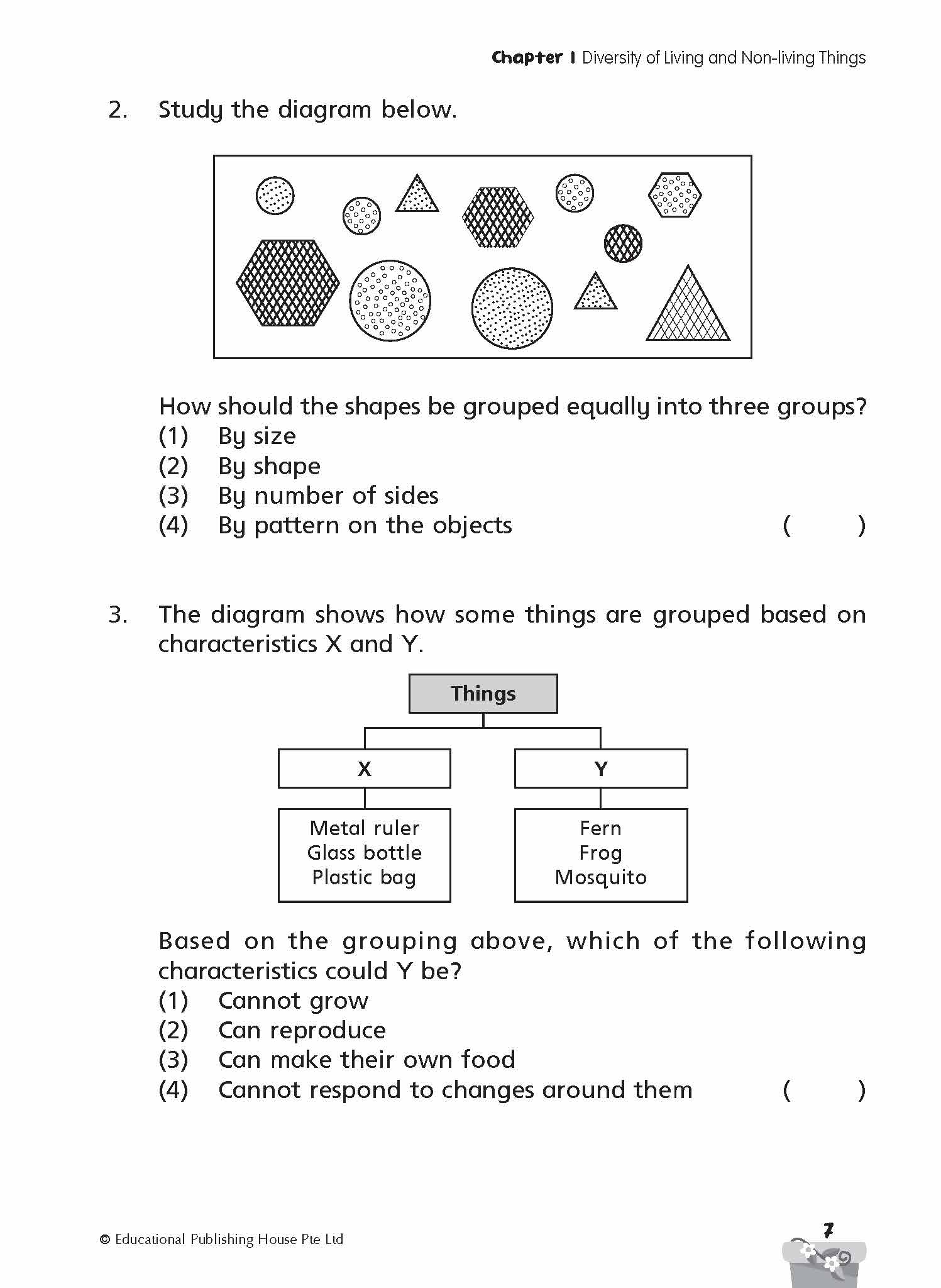 Primary 3 SCIENCE PROGRESSIVE PRACTICE