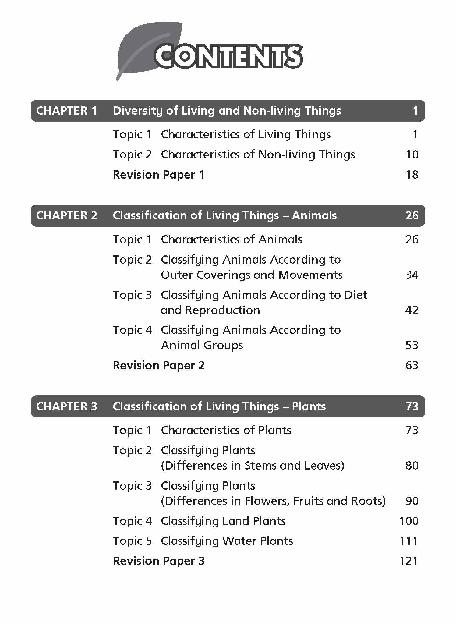 Primary 3 SCIENCE REVISION WORKBOOK