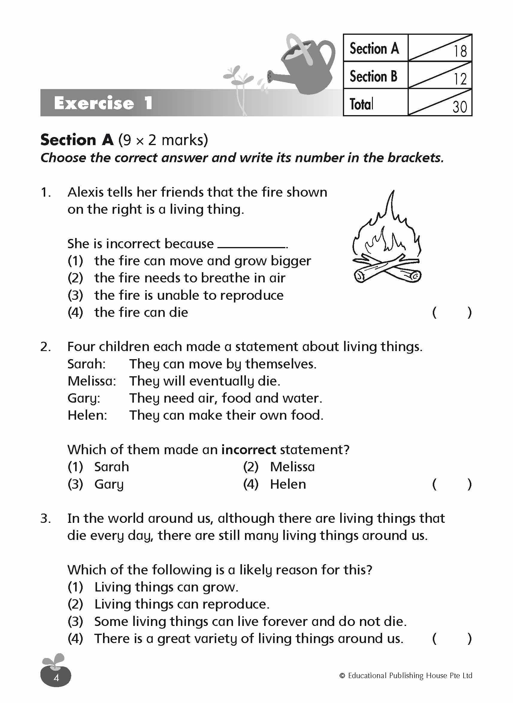 Primary 3 SCIENCE REVISION WORKBOOK