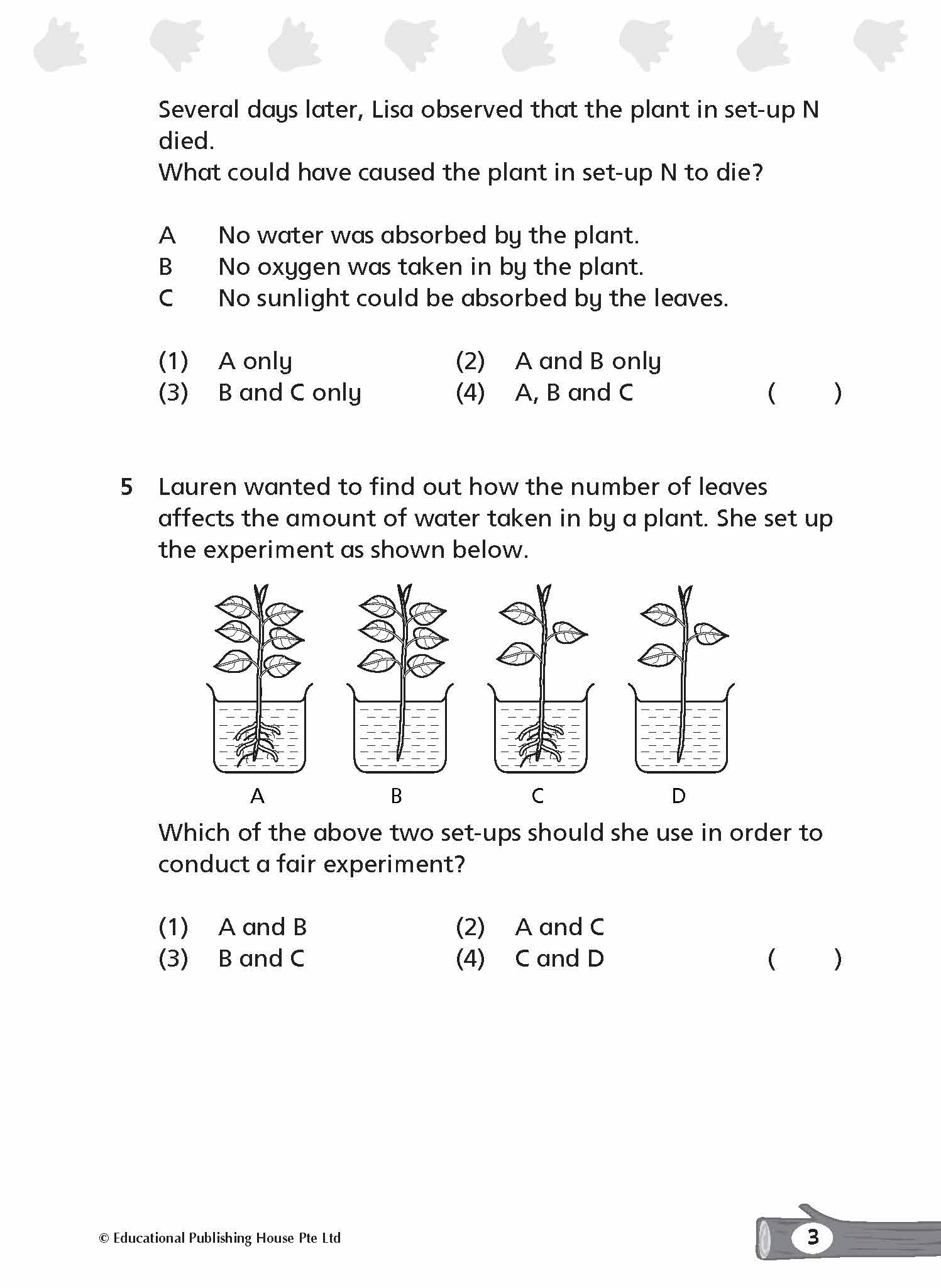 Primary 4 Complete Science Topical Tests