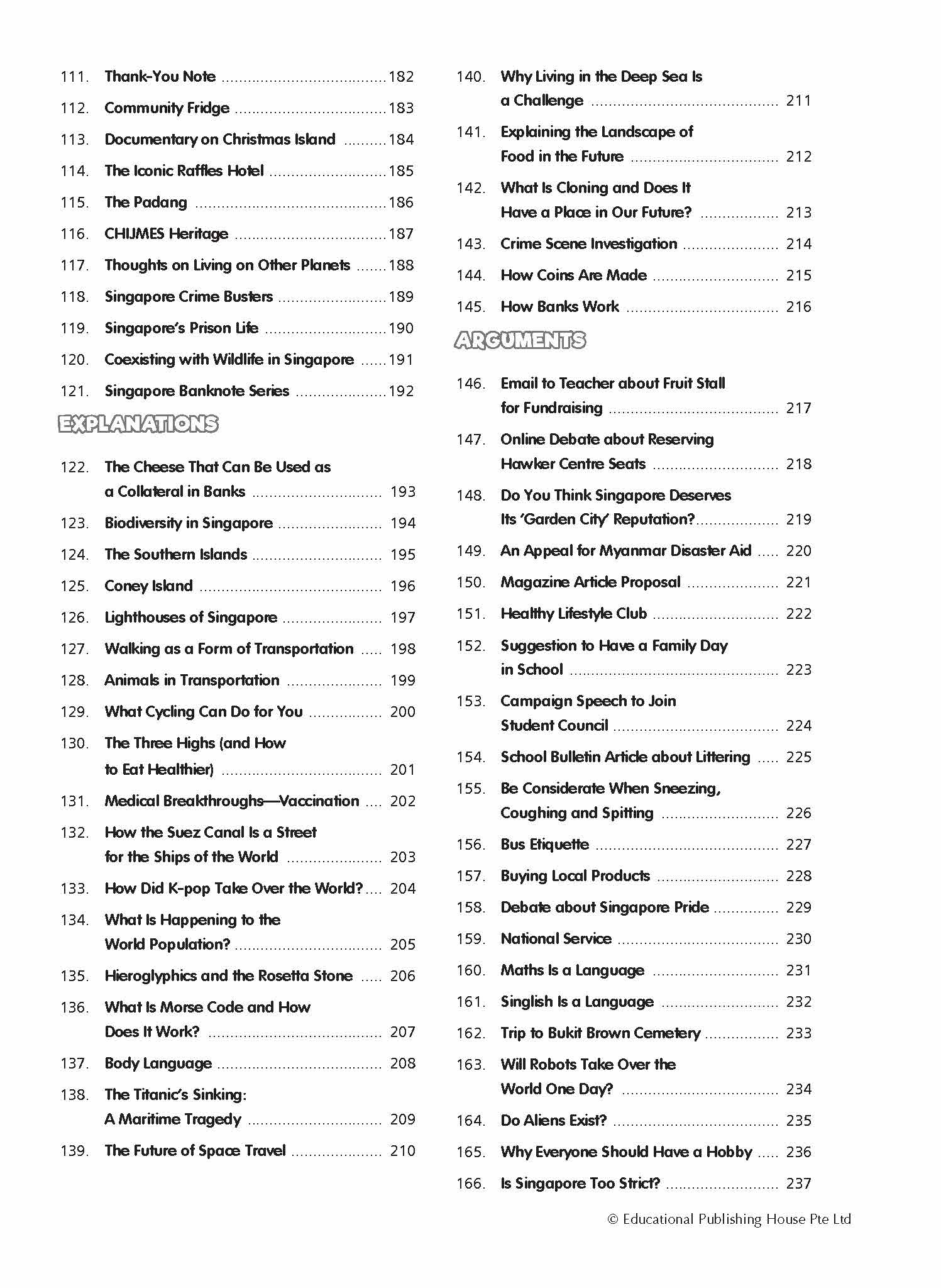 Primary 5 English Mega Compositions