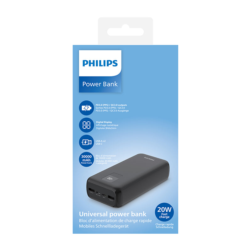 PHILIPS DLP1930CB 30,000mAh PD20W