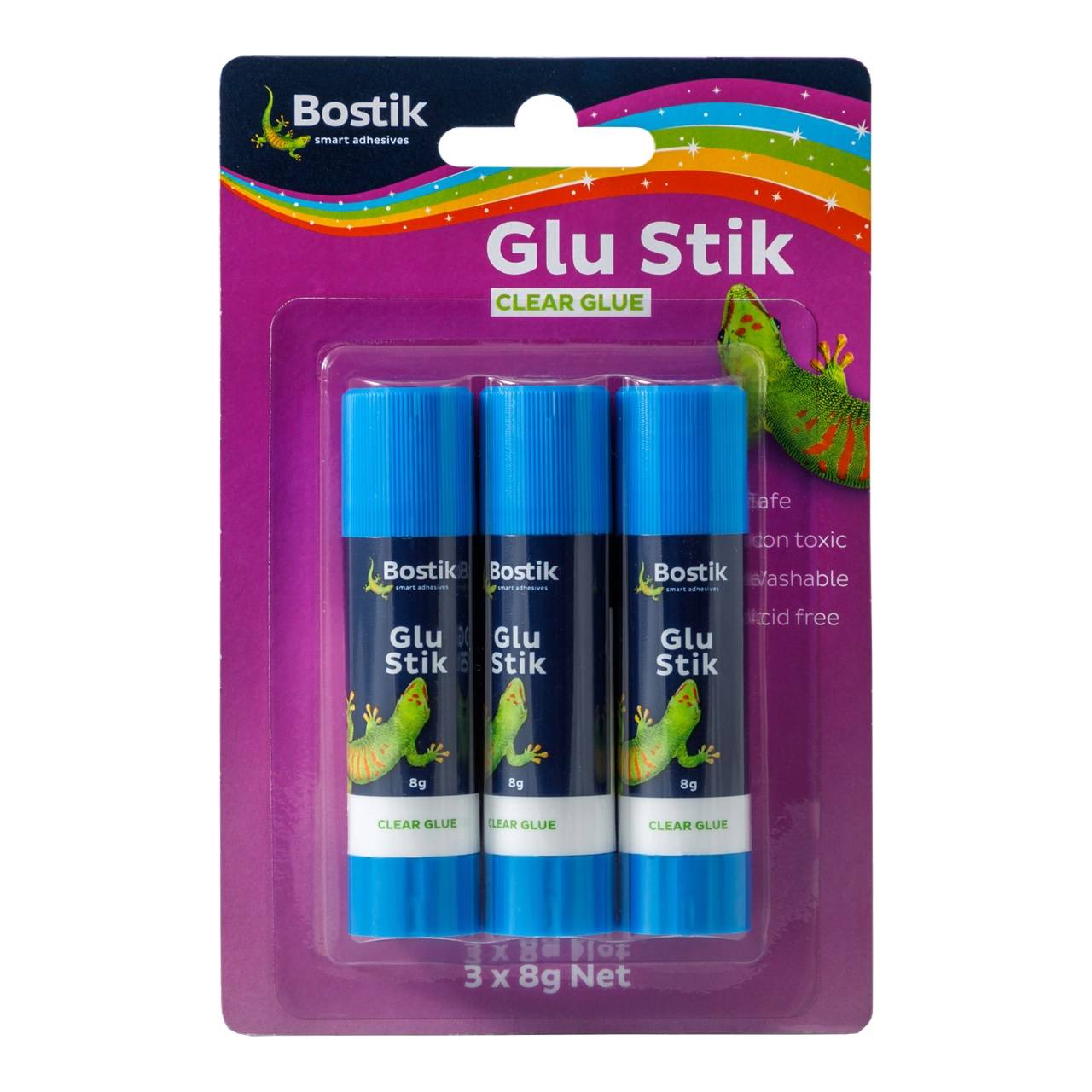 BOSTIK-GLU STIK 8G (3IN1) - 2 PC Bundle