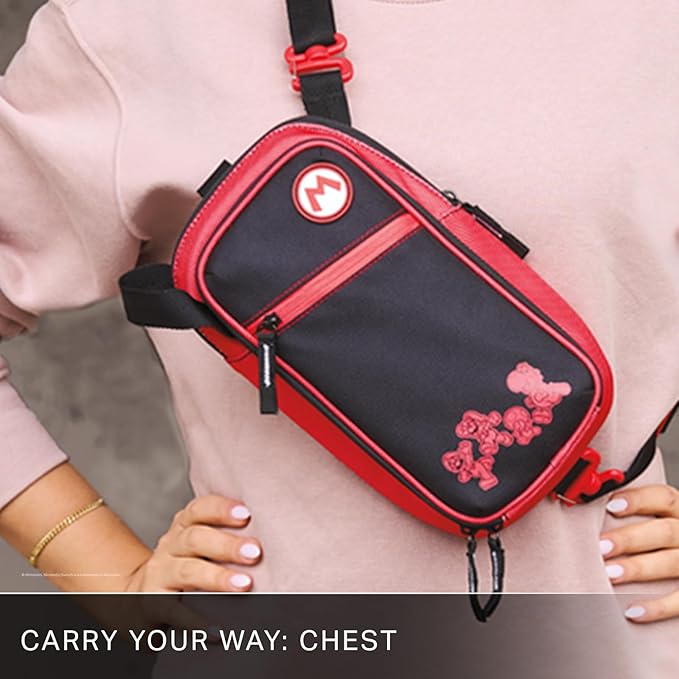 PowerA Crossbody Bag for Nintendo Switch - Mario and Friends (Officially Licensed)