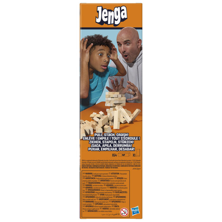 HASBRO JENGA GAME WITH DIGITAL DIE
